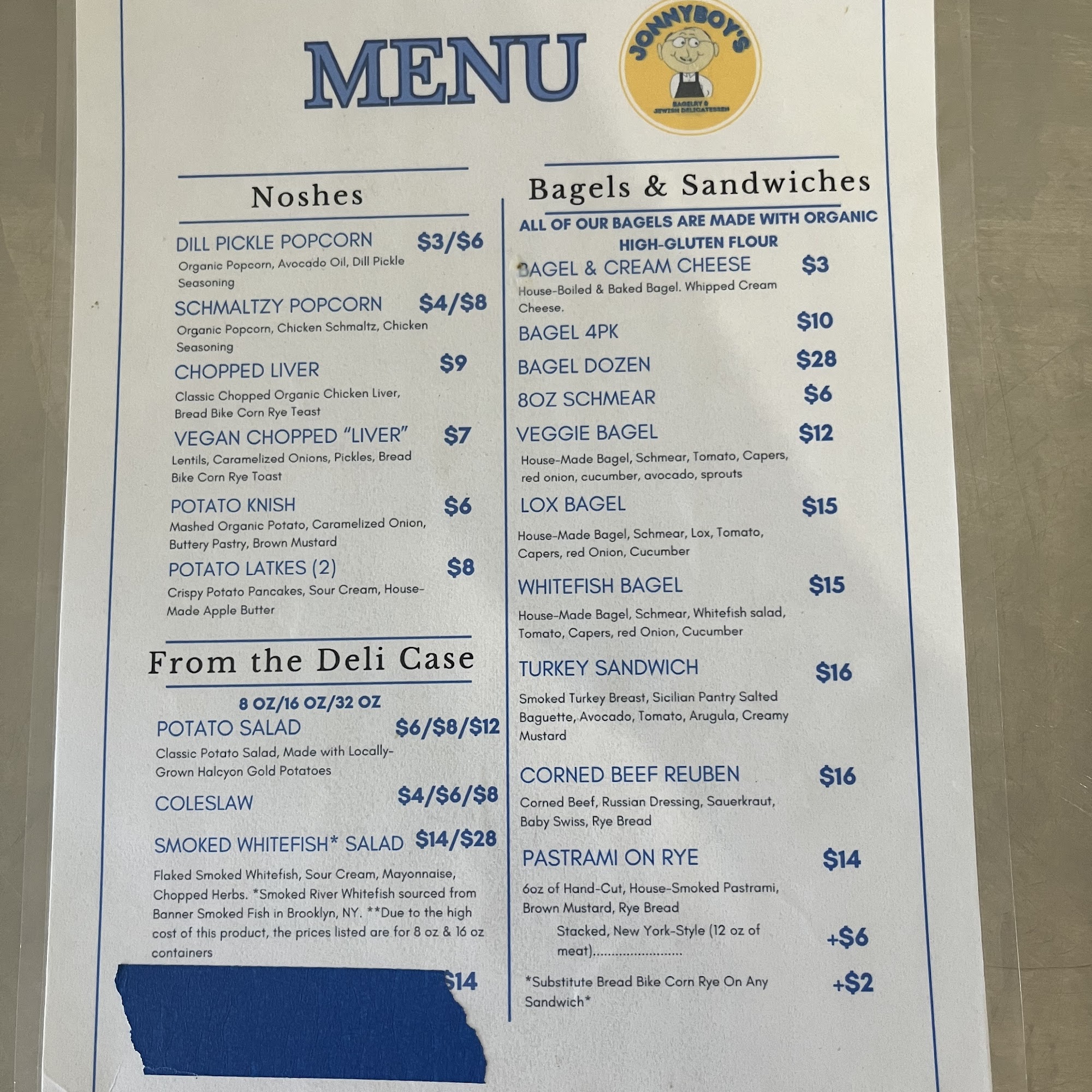 JonnyBoy's Bagelry Atascadero