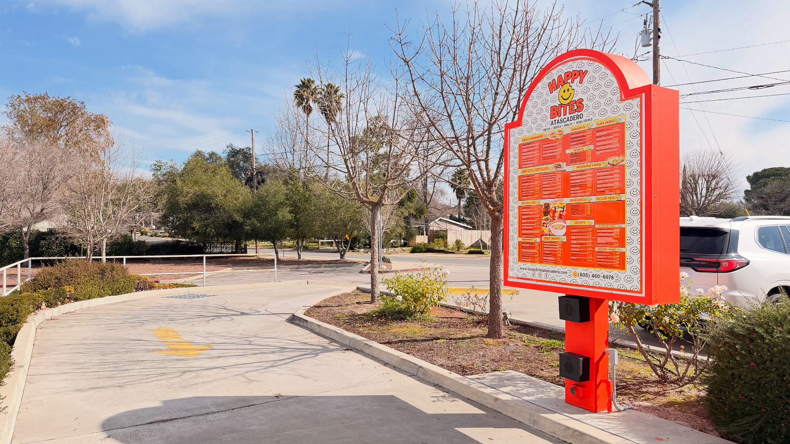 Happy Bites Atascadero Menu