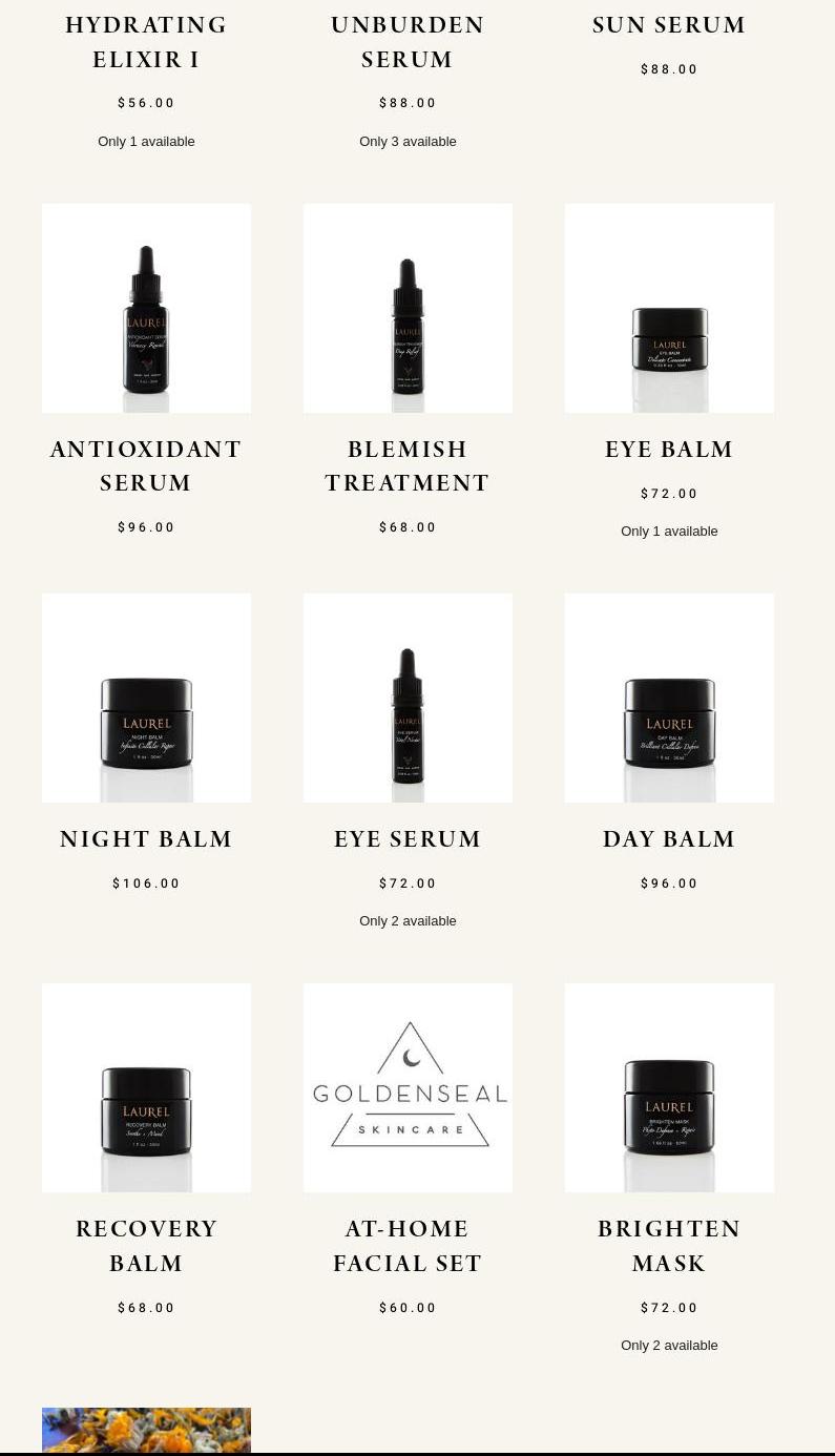 Goldenseal Skincare 6639-A Bay Laurel Pl, Avila Beach California 93424