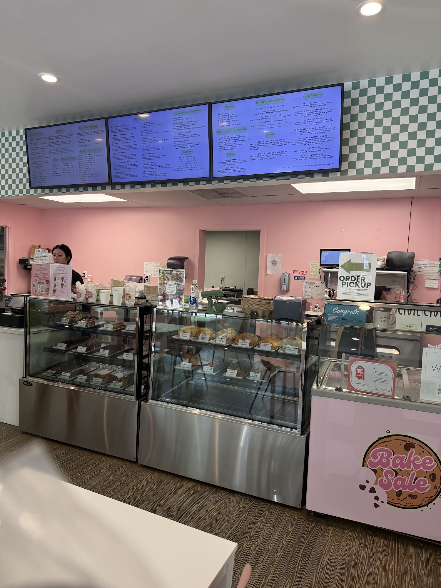 Bake Sale Bakery & Cafe Menu