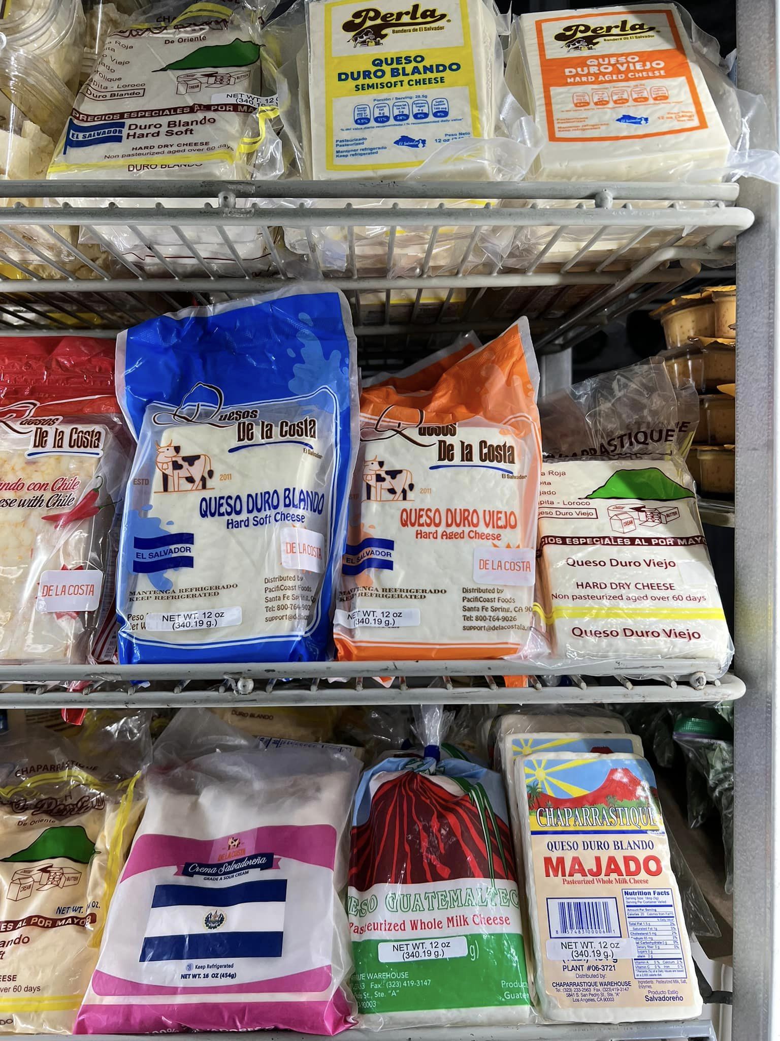 Los Quetzales Bakery Menu