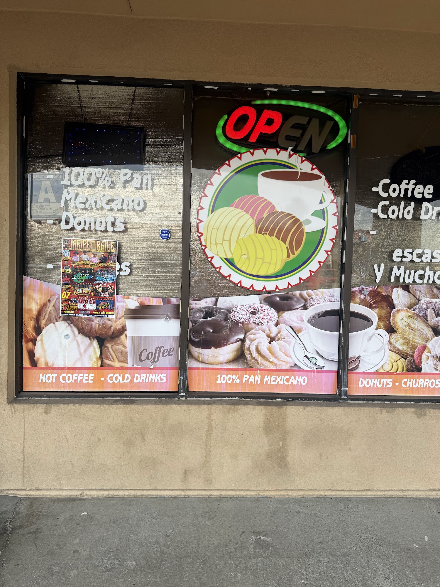 Panaderia Dimas Menu