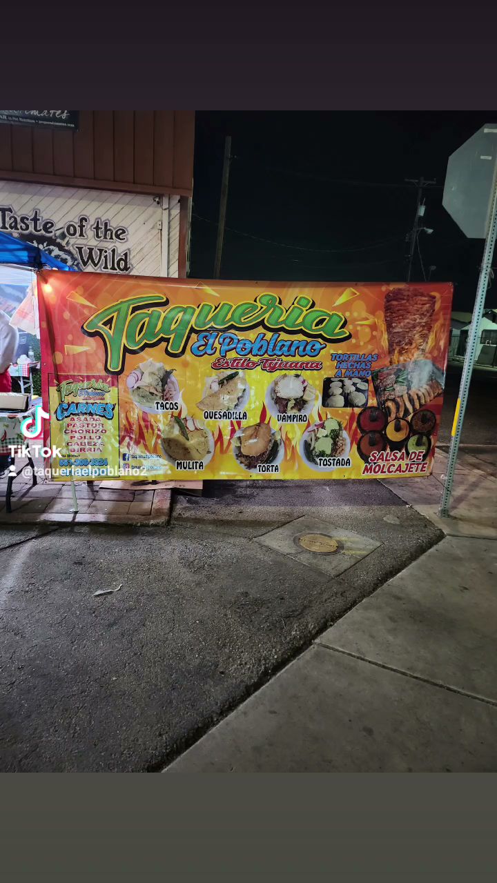 Taqueria el poblano Menu