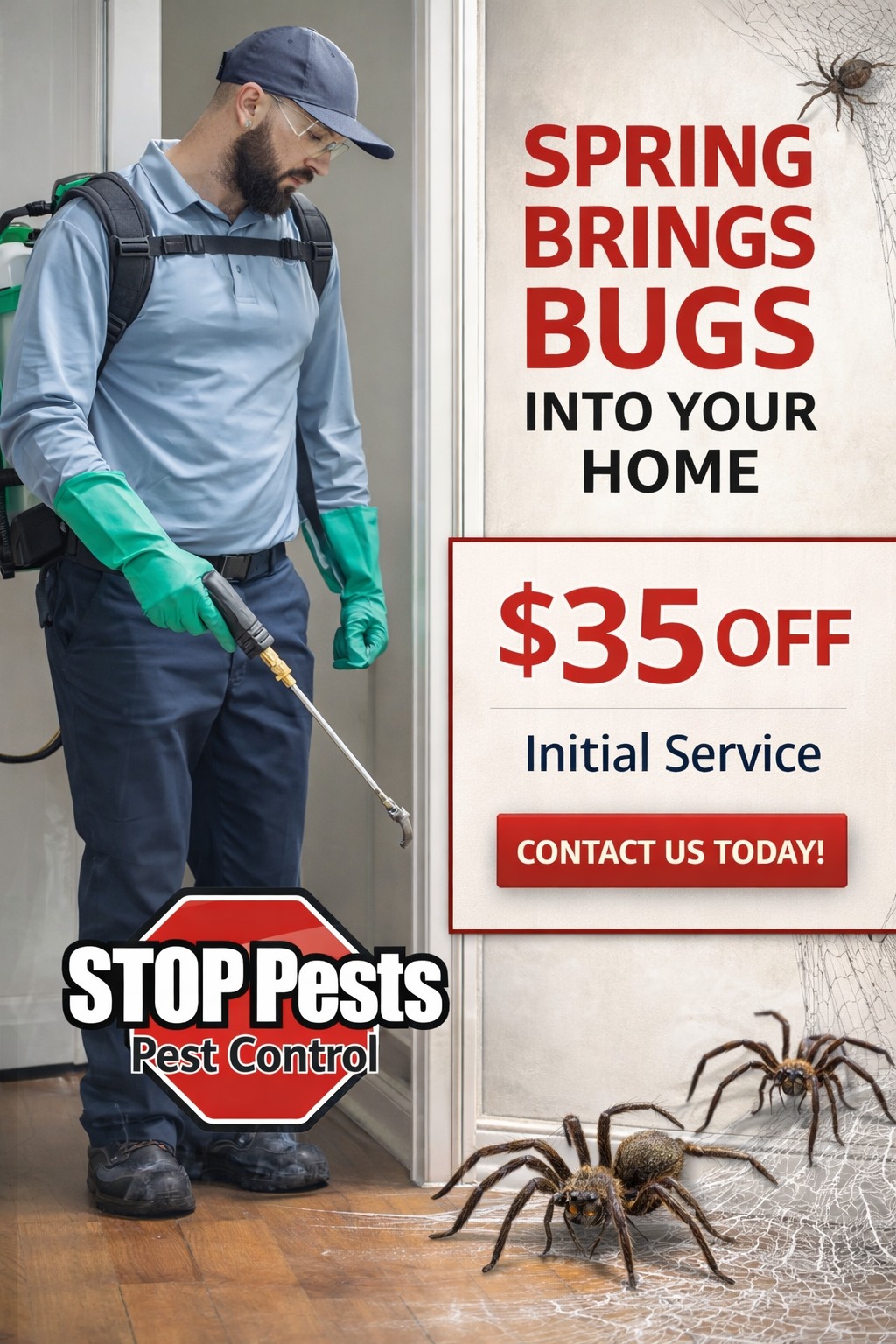 Stop & Go Pest Control 6113 Mohawk St, Bakersfield California 93308