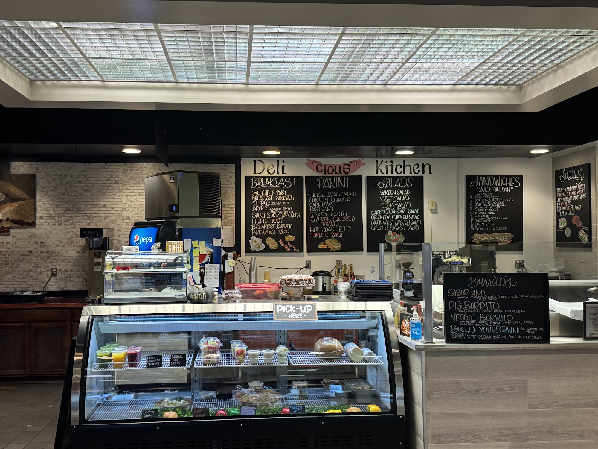 Deli-cious Kitchen Menu