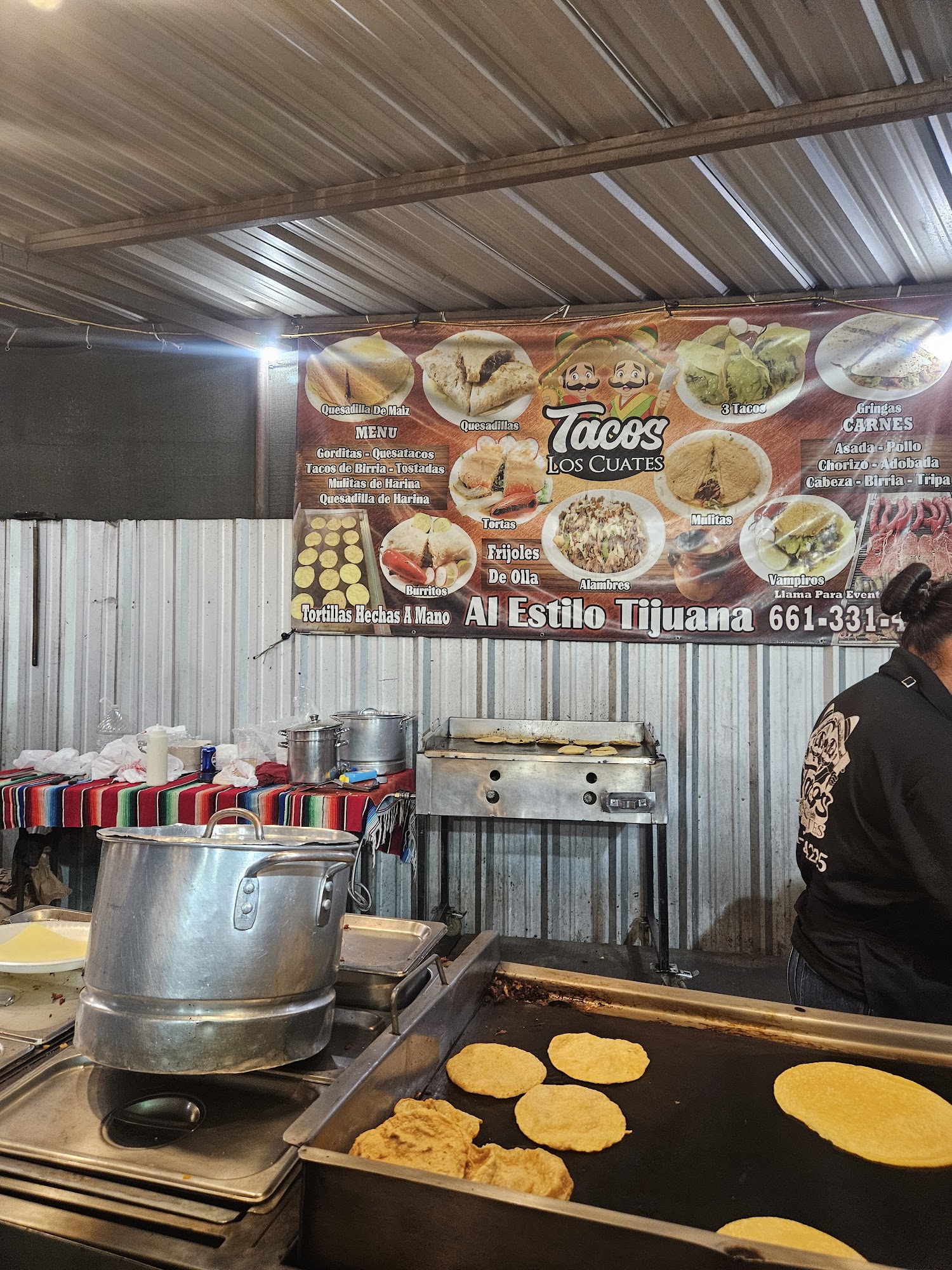 Tacos Los Cuates Menu