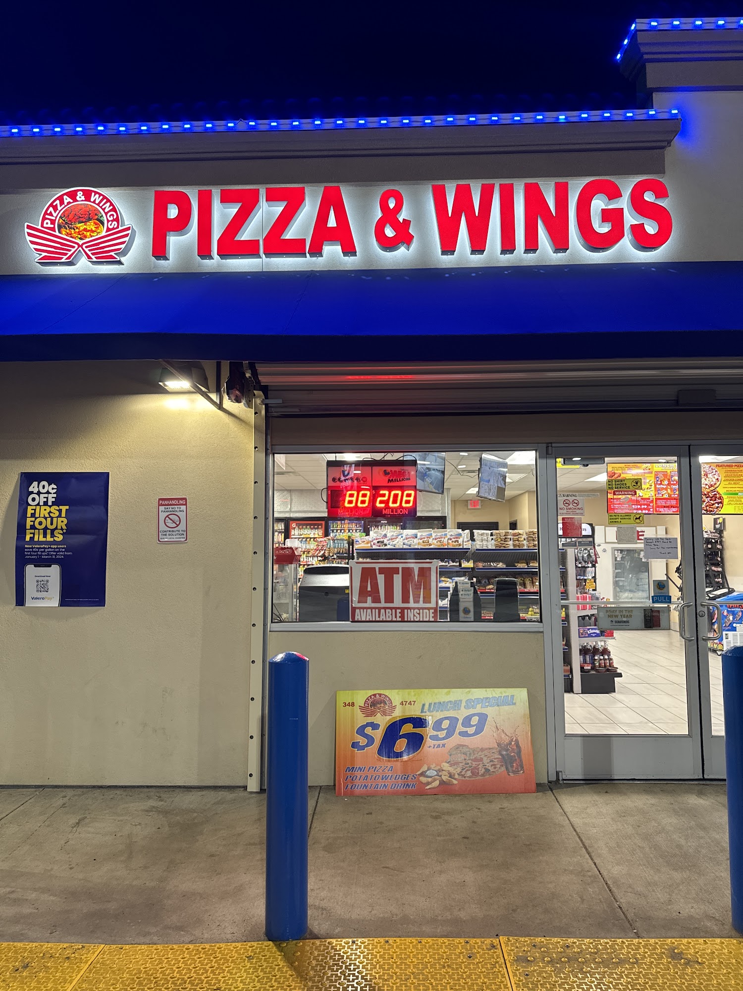 Pizza & Wings-River Market Menu