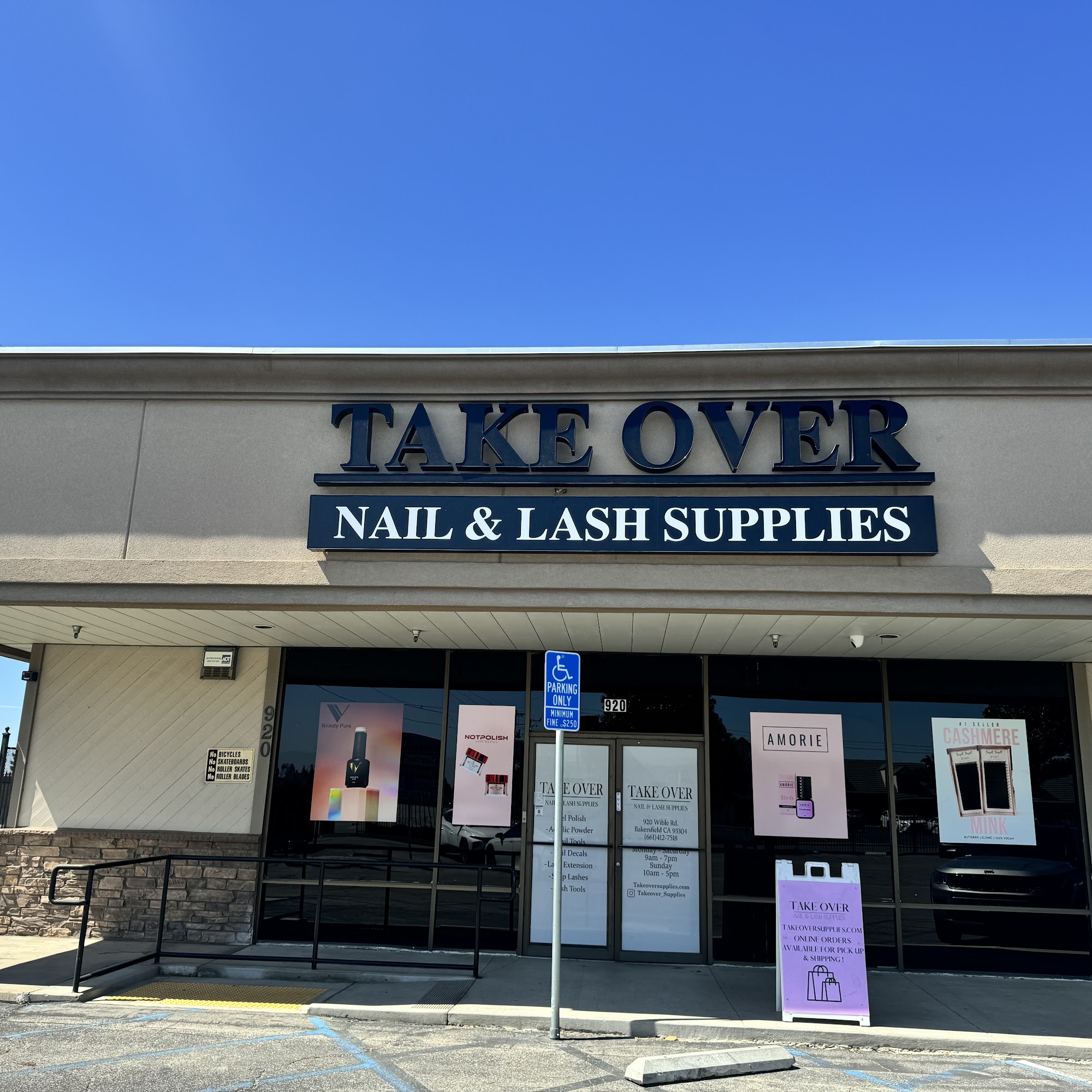 Take Over Nail & Lash Supplies Bakersfield