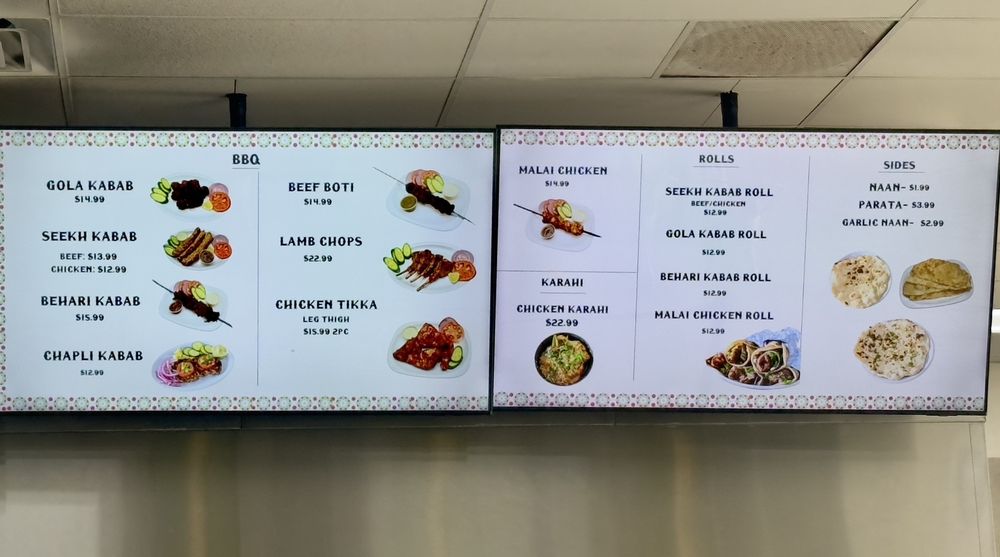 KARACHI BBQ TONIGHT Menu