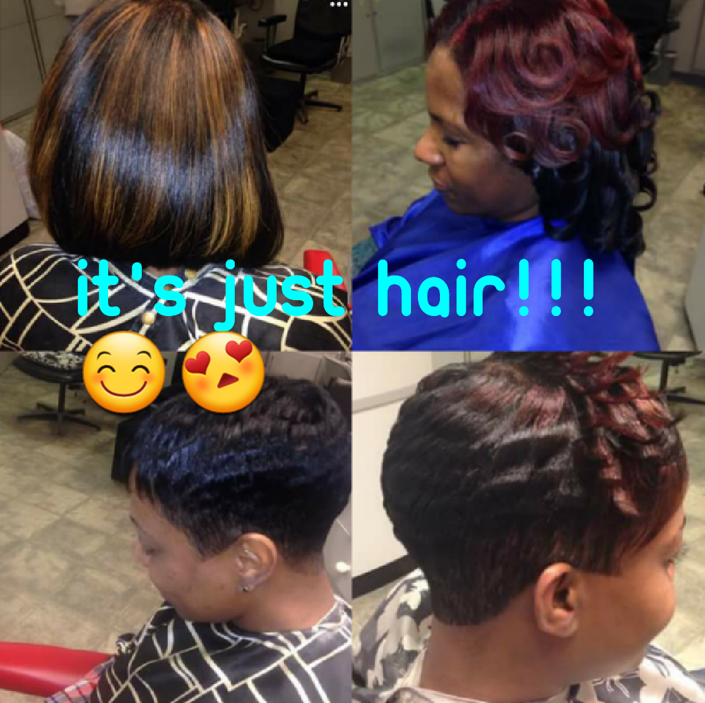 It's Just Hair 9731 Flower St, Bellflower California 90706