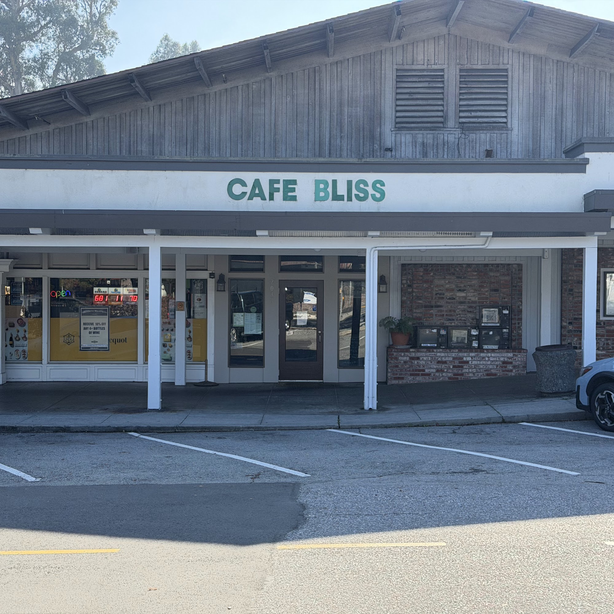 Cafe Bliss Belmont