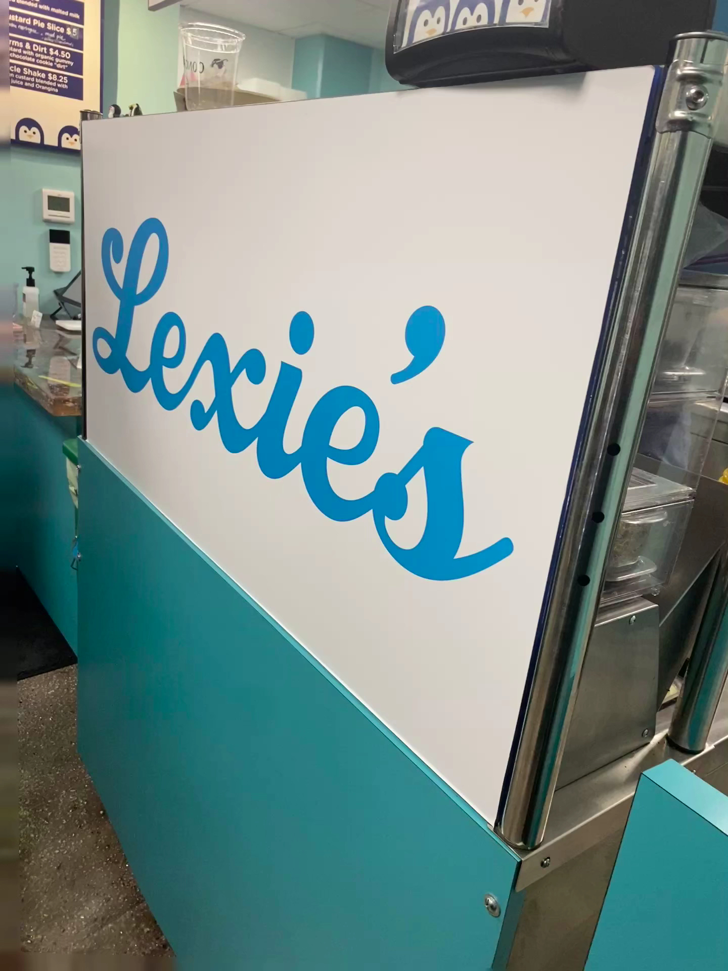 Lexie's Frozen Custard Menu