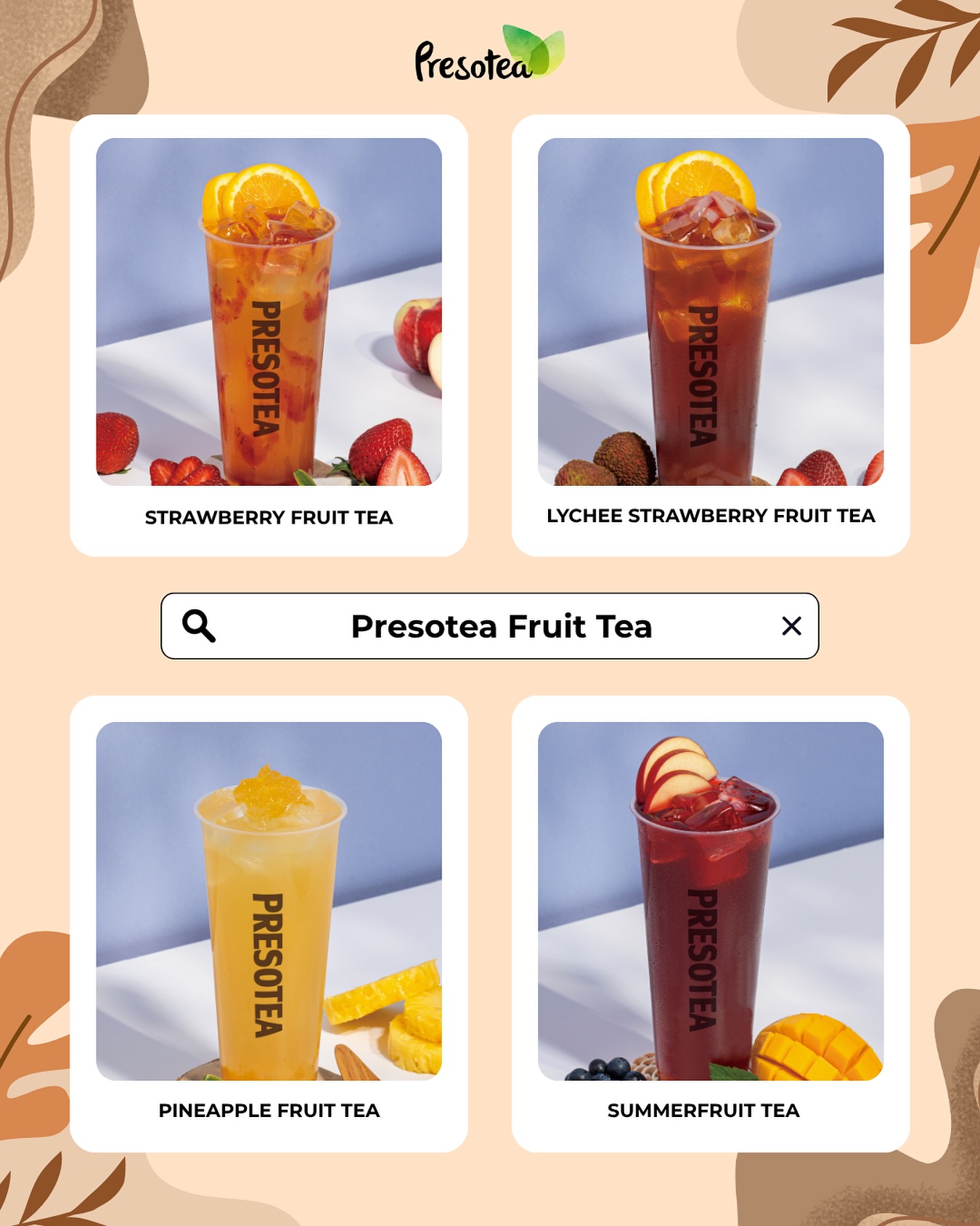 Presotea Berkeley Menu