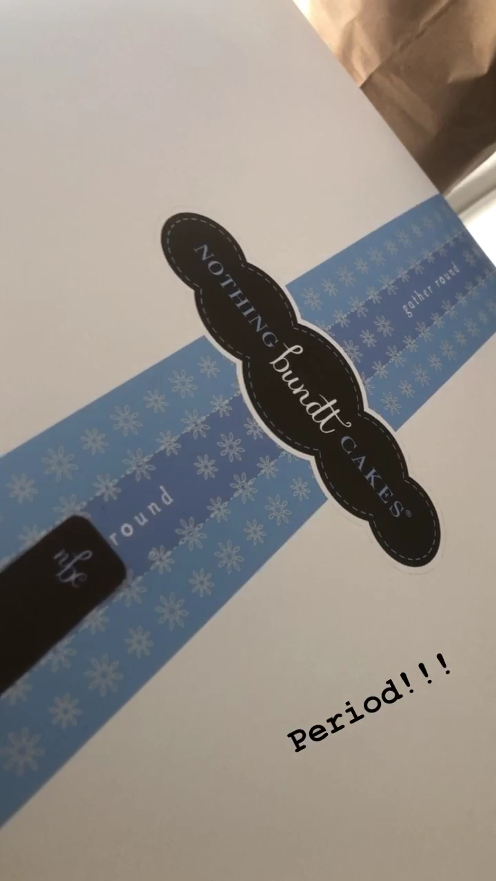 Nothing Bundt Cakes Menu