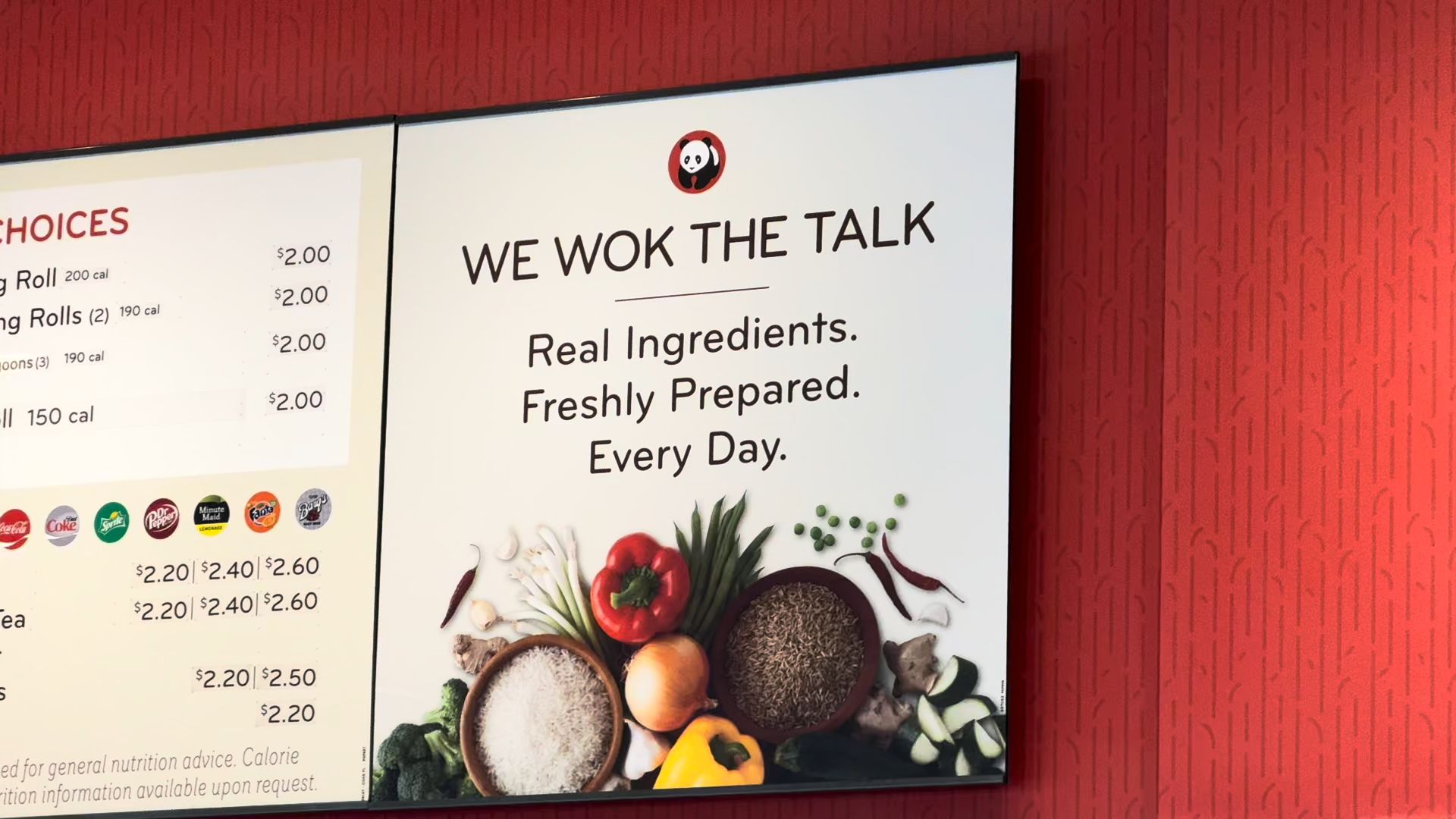 Panda Express Menu