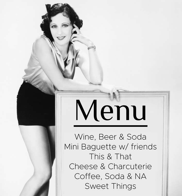 Wax Poetic Menu