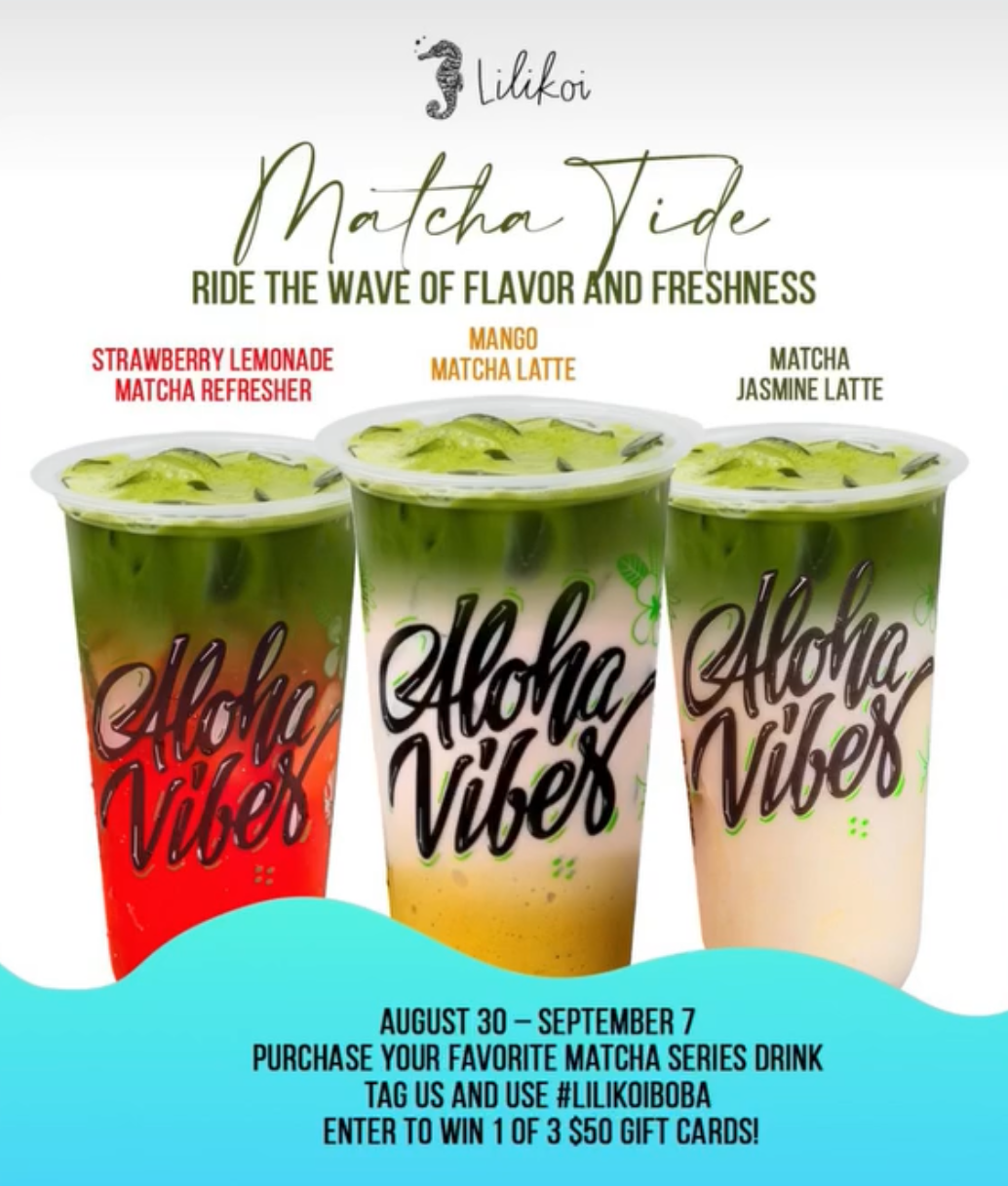 Lilikoi on Broadway Menu