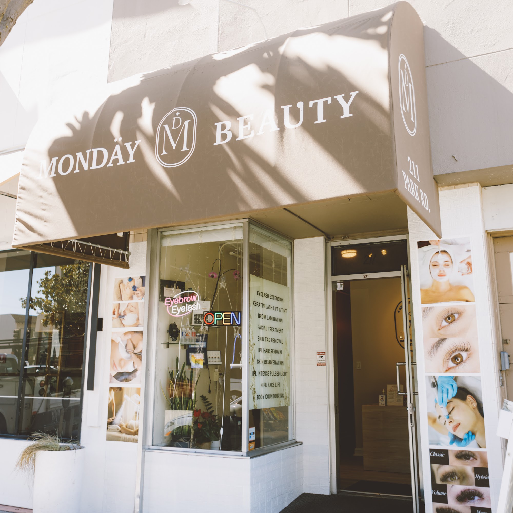 Monday Beauty Studio 211 Park Rd Rasa 1 floor, 209 Park Rd, Burlingame California 94010
