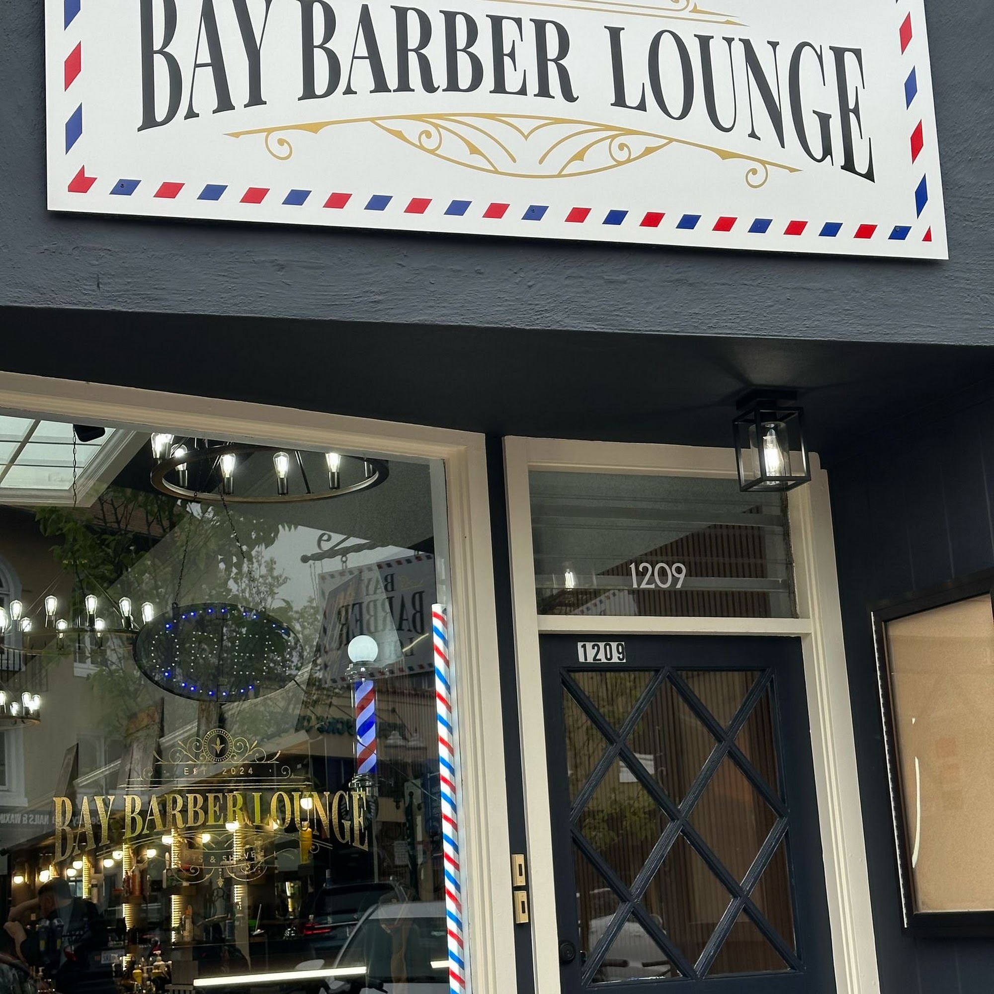 Bay Barber Lounge 1209 Broadway, Burlingame California 94010