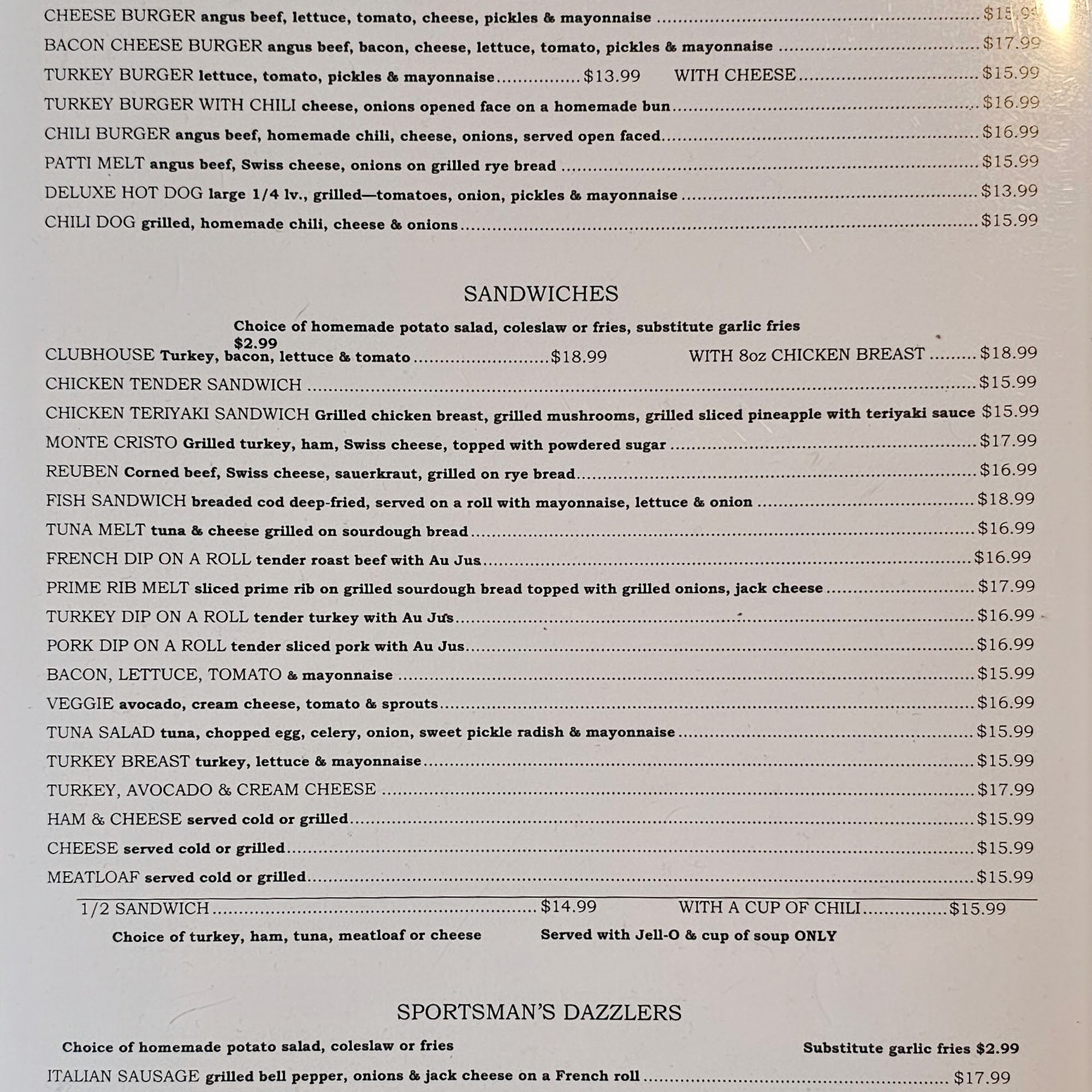 Sportsman's Hall Camino