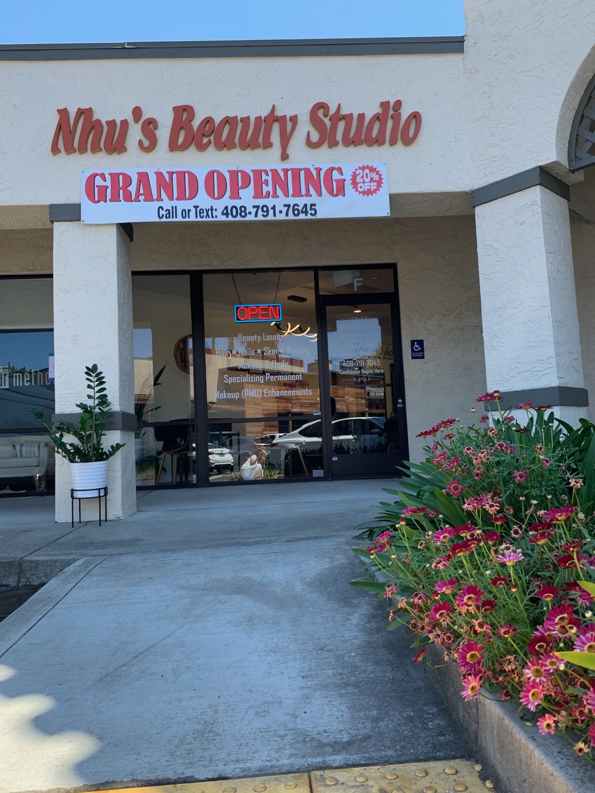 Nhu's Beauty Studio 2020 S Bascom Ave Suite F, Campbell California 95008