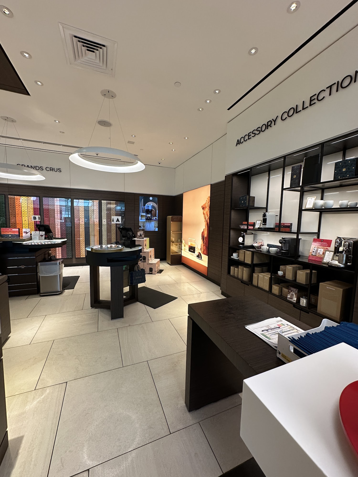 Nespresso Boutique Topanga Menu