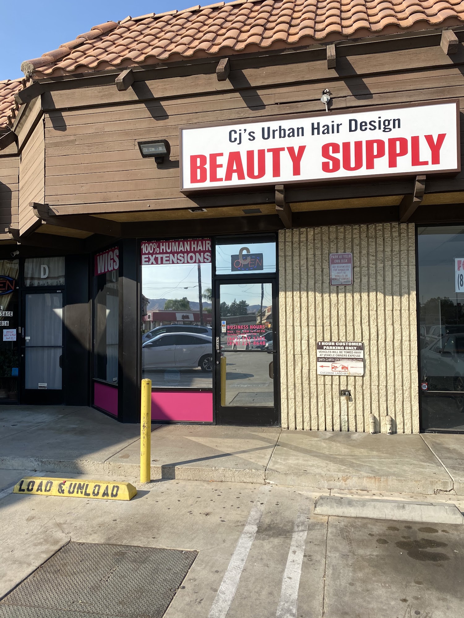 Cj's Urban Hair Design Beauty Supply 18520 Soledad Canyon Rd Unit C, Canyon Country California 91351