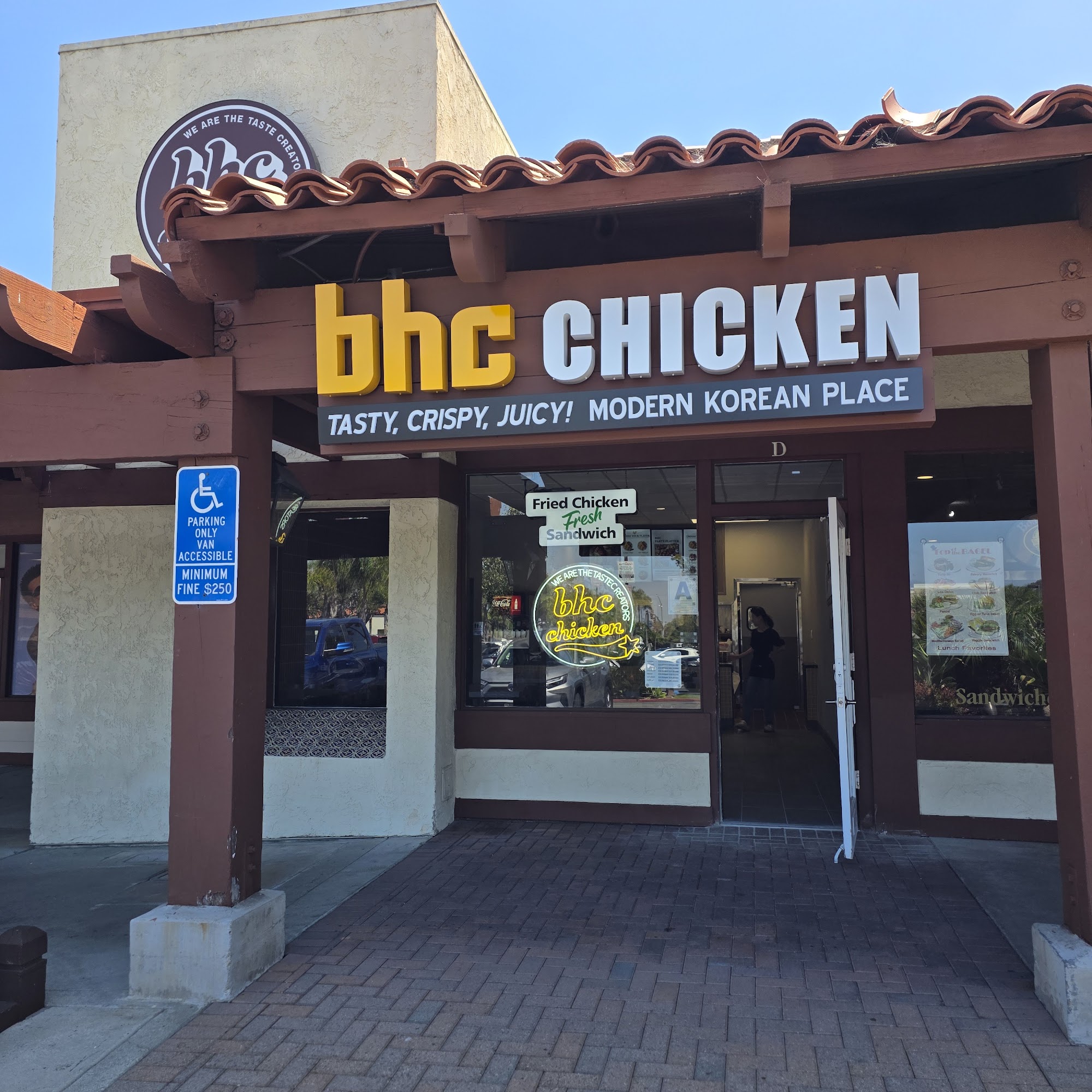BHC Chicken Carlsbad Menu