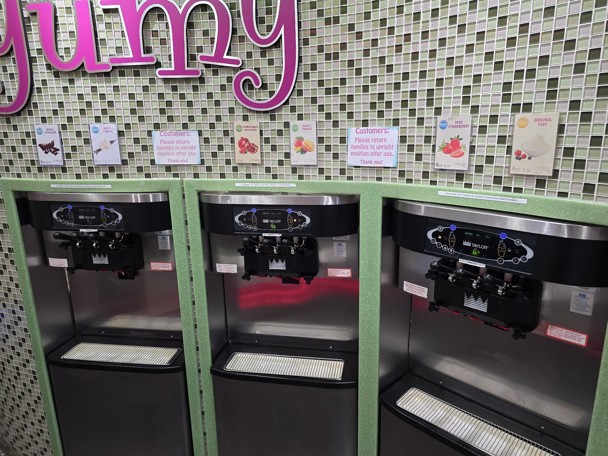 Yummy Yogurt carpinteria CA Menu