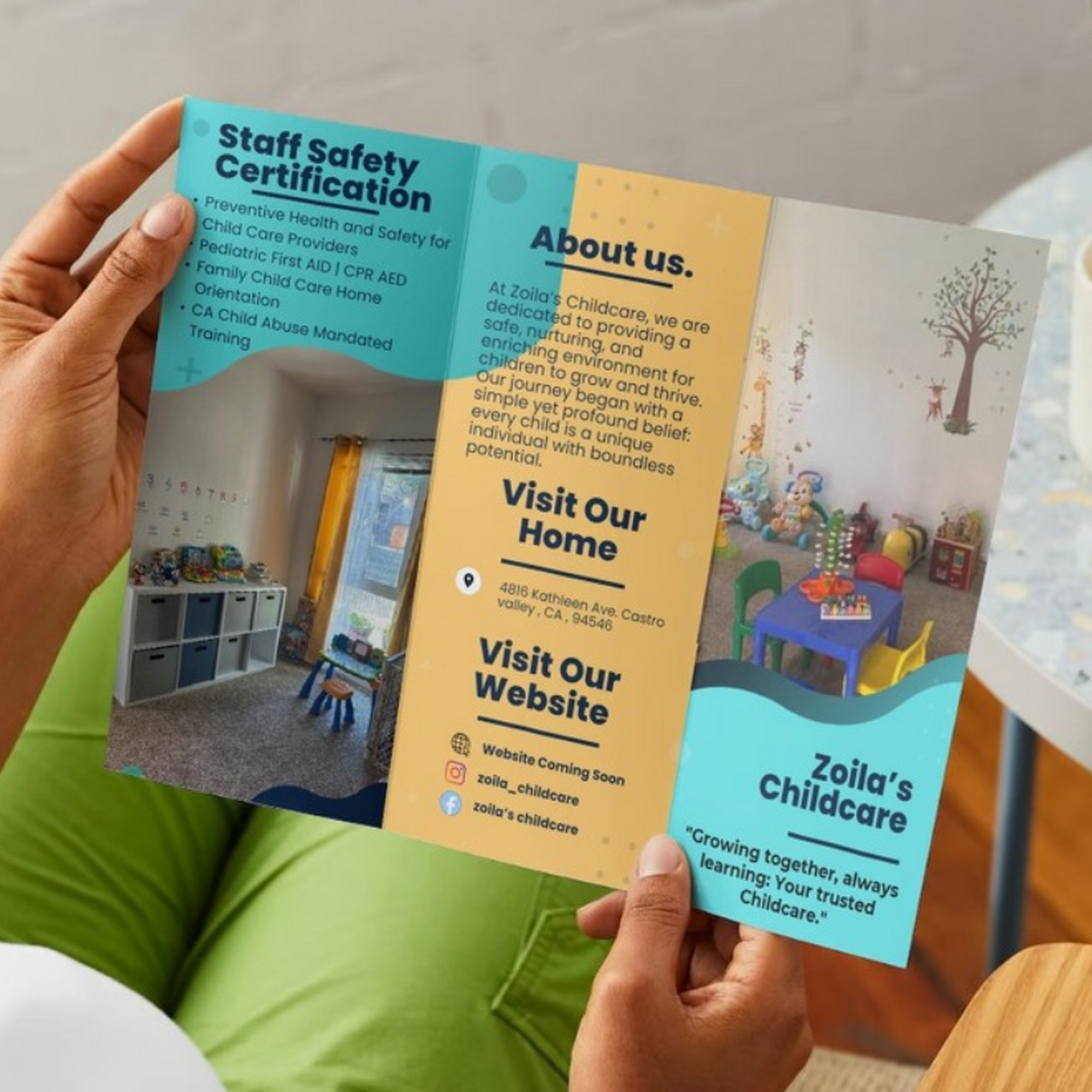 Zoila's Daycare 4816 Kathleen Ave, Castro Valley California 94546