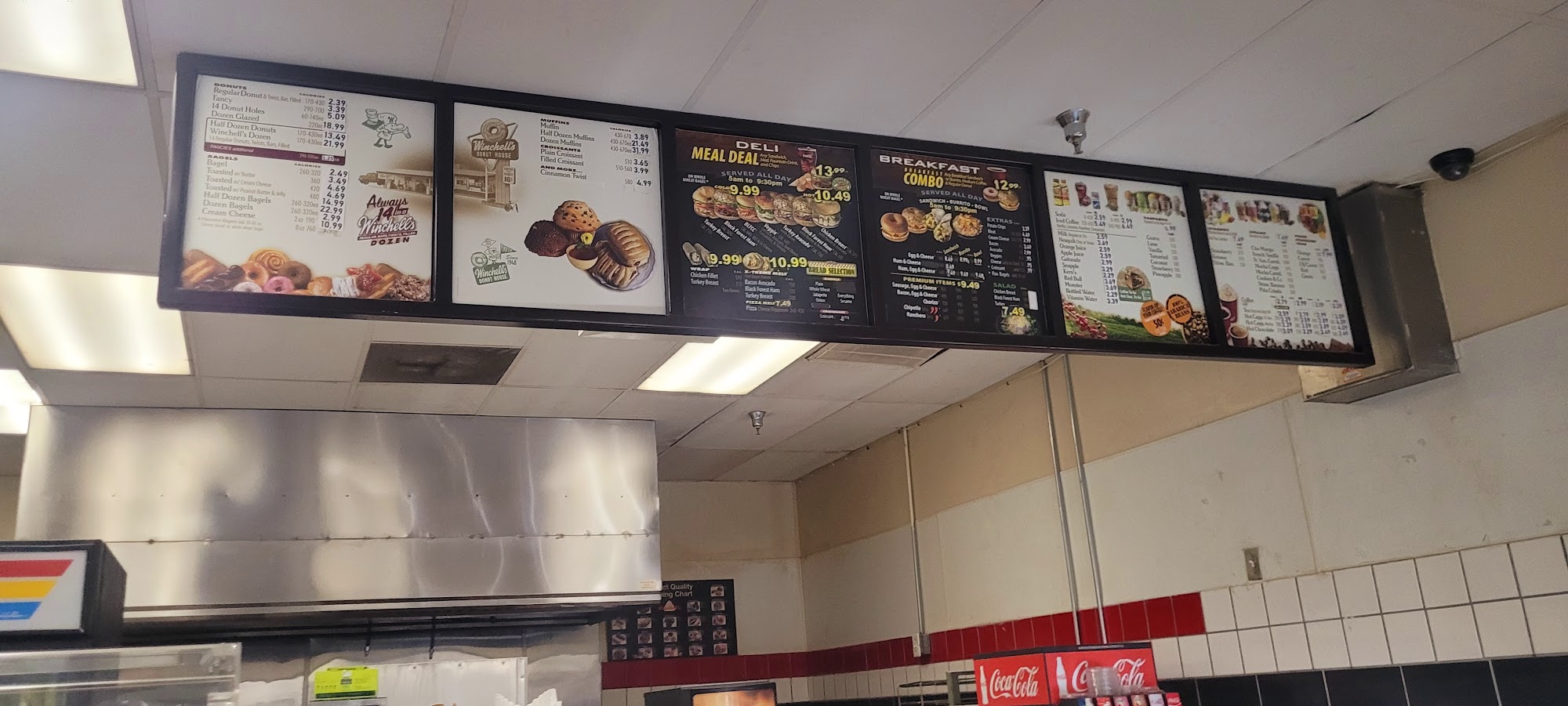 Winchell's Donut House Menu