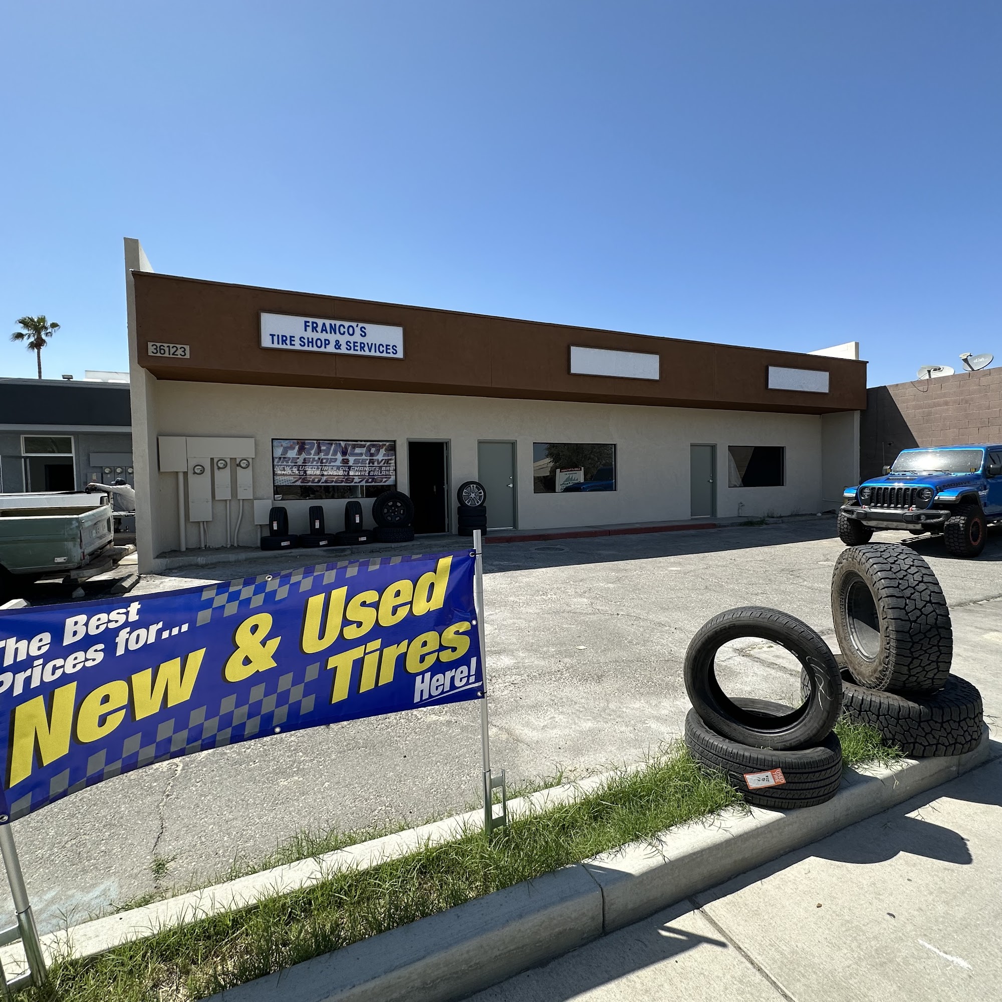 Franco’s tire shop & services Cathedral City