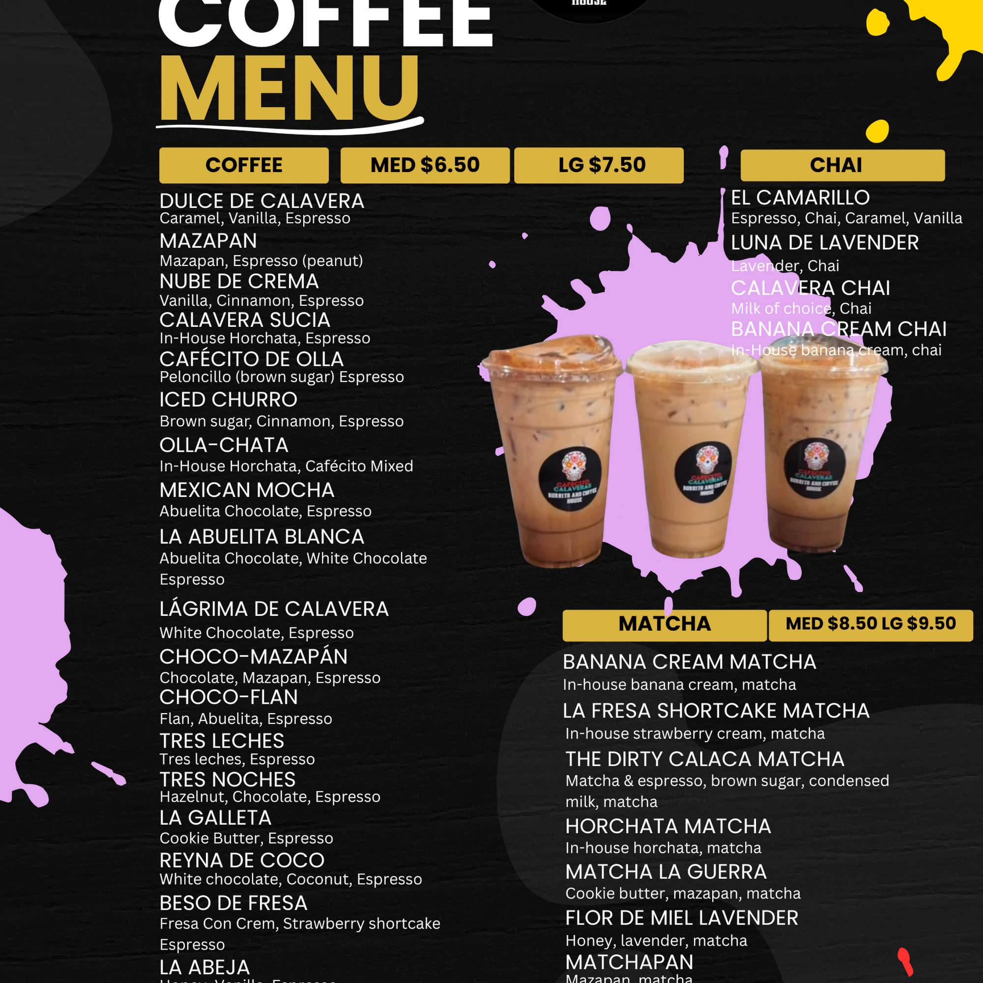 Cafecito Calaveras Burrito & Coffee House Cathedral City