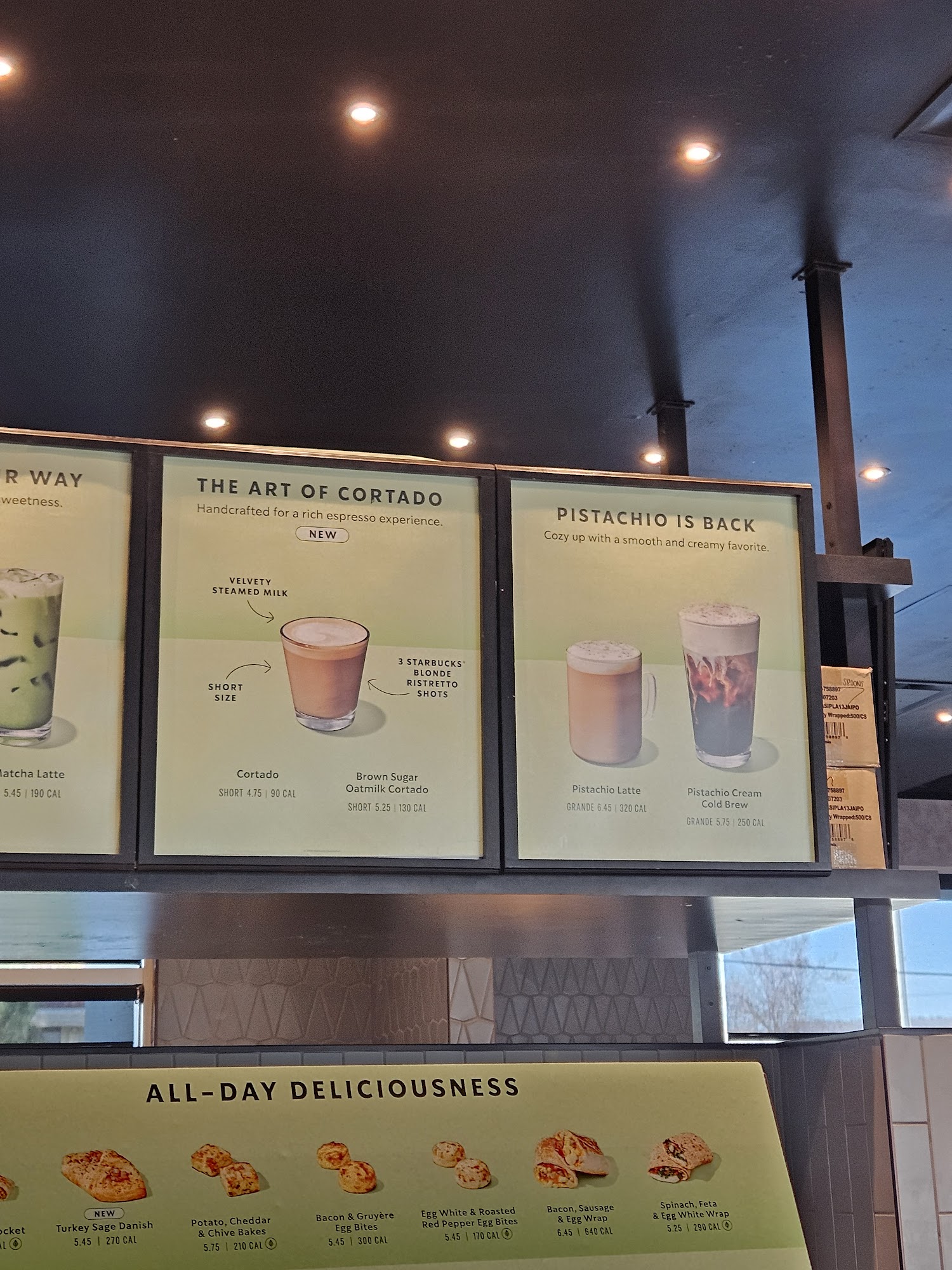 Starbucks Menu