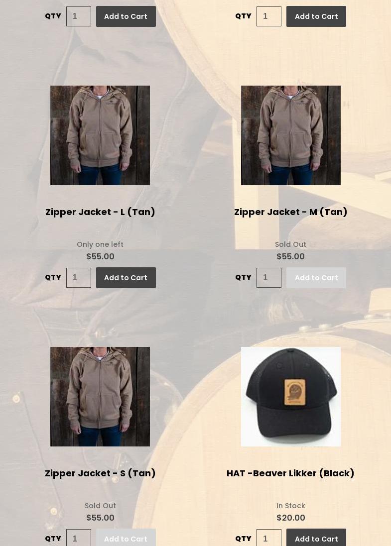 Golden Beaver Distillery - Park Ave Still House Menu