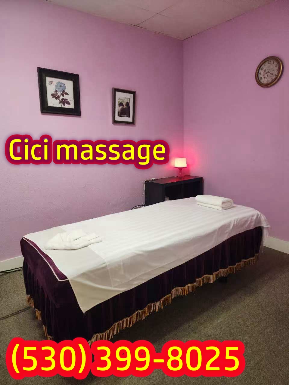 CICI massage 1008 W Sacramento Ave #F, Chico California 95926