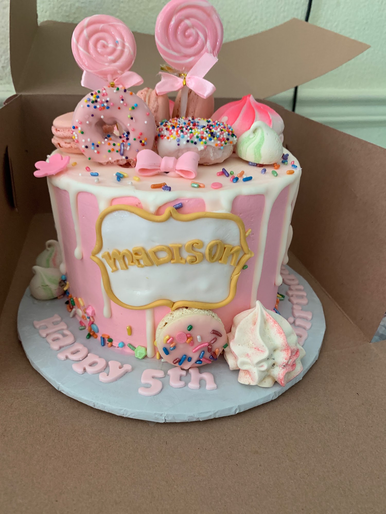 Jeseca Creations, Cake Shop Menu