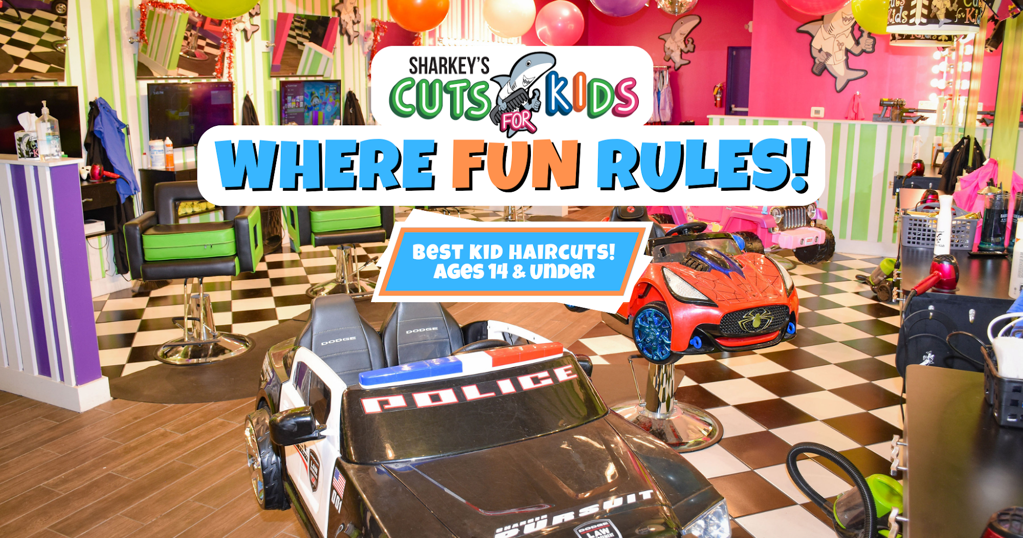 Sharkey's Cuts for Kids - Chino Hills, CA 4200 Chino Hills Pkwy Ste 630, Chino Hills California 91709