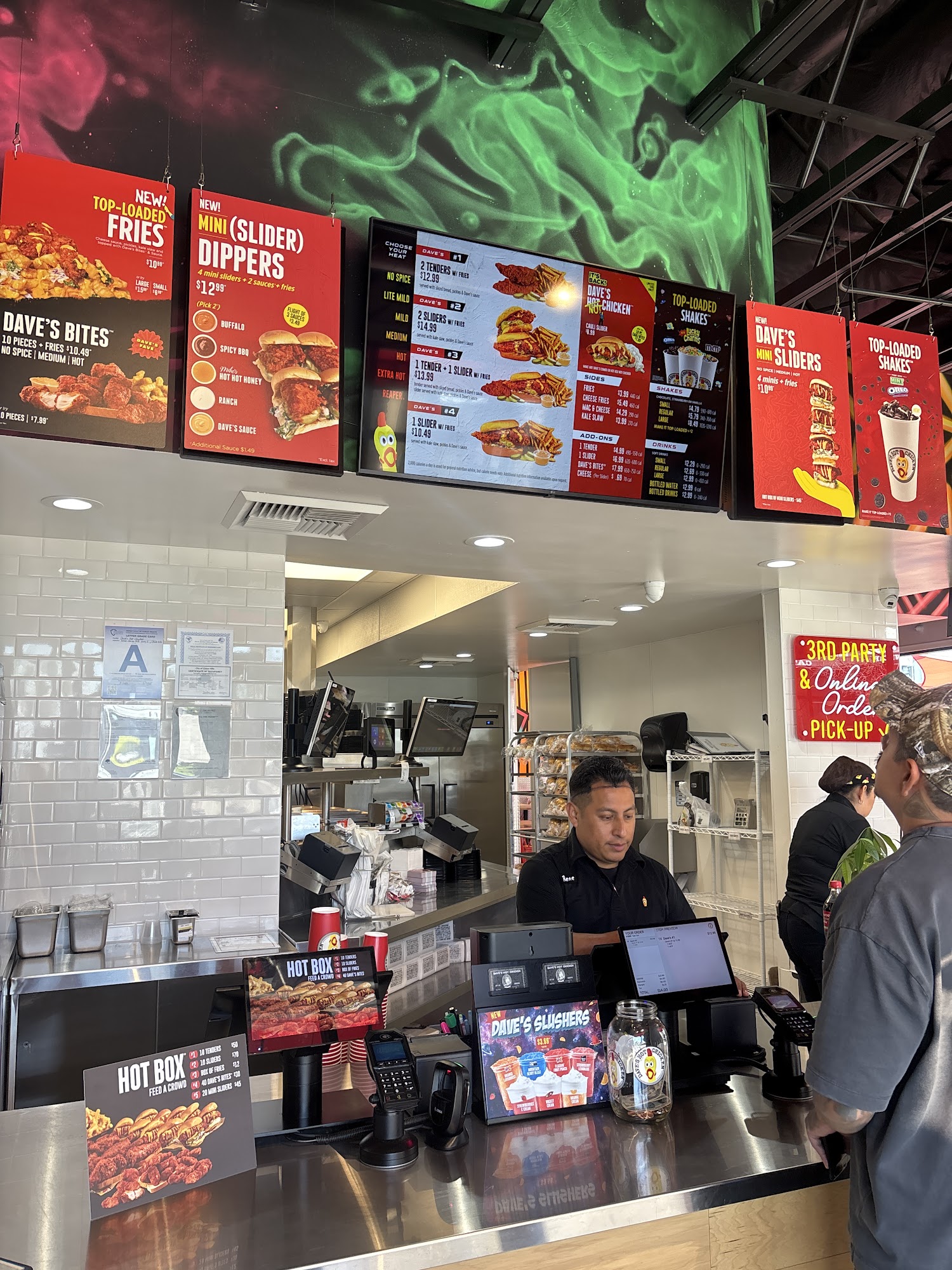 Dave's Hot Chicken Menu
