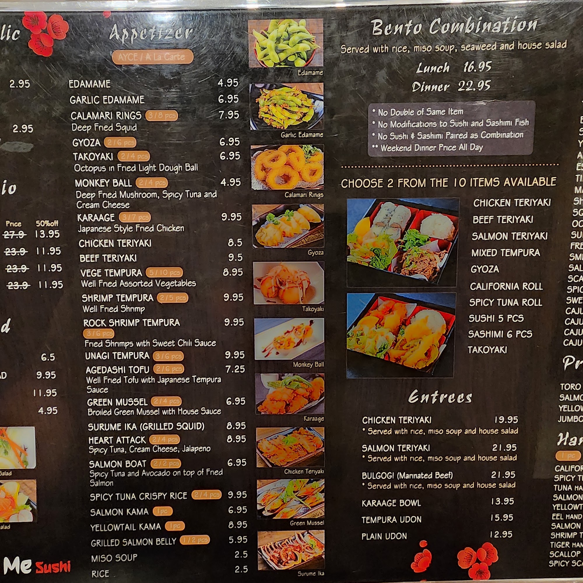 Sake2me AYCE Sushi - Chino Menu