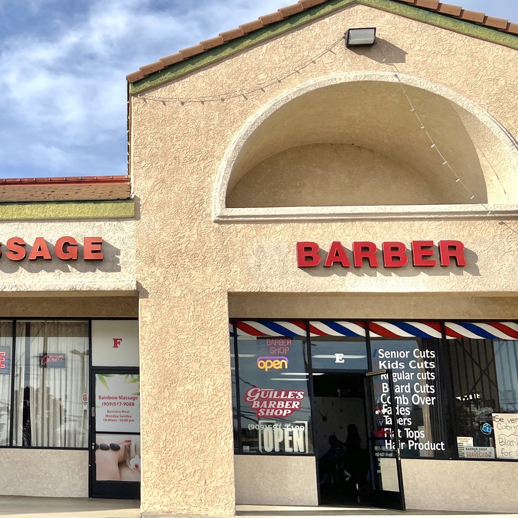 Guille's Barber Shop 3686 Riverside Dr # E, Chino California 91710