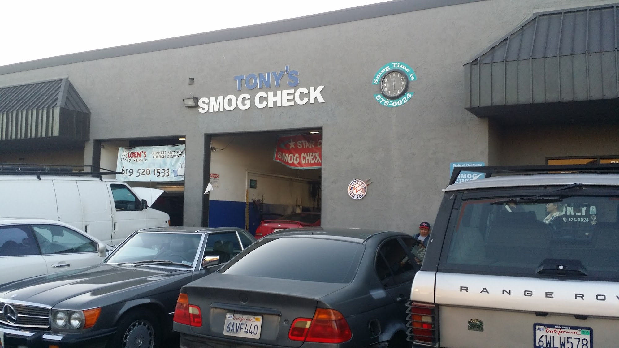 Tony's Smog Test Chula Vista