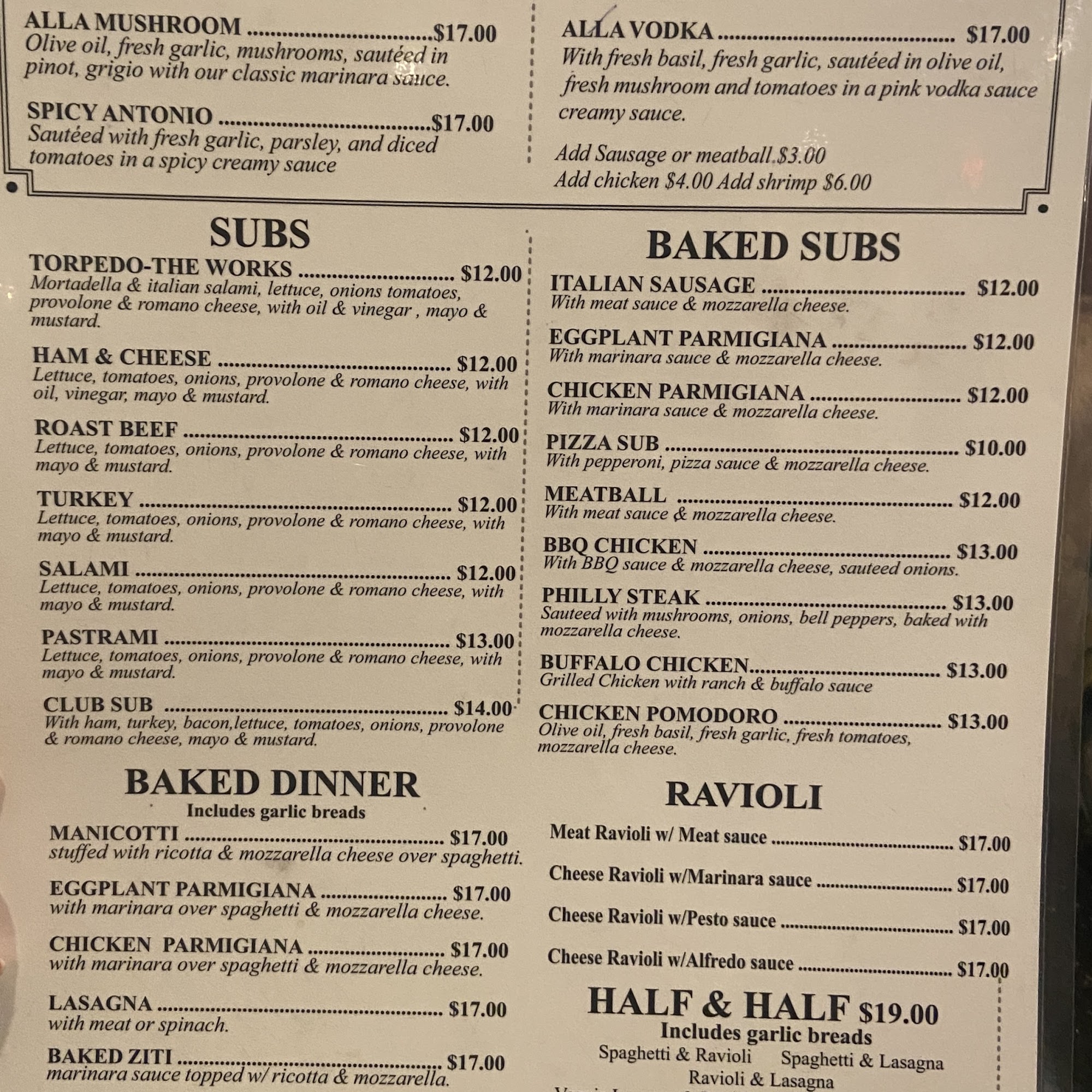 Little Italy Ristorante, Chula Vista in San Diego Chula Vista