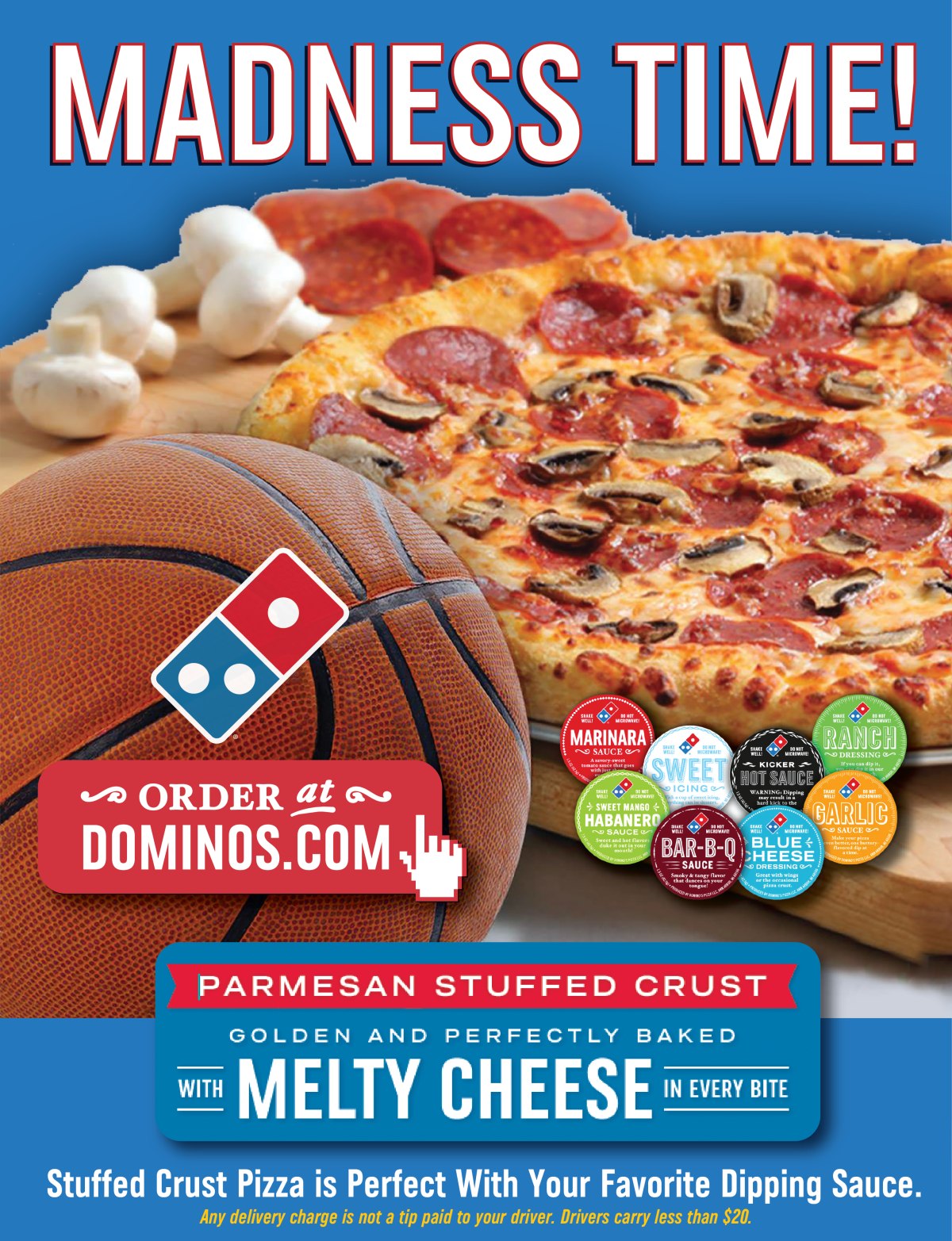 Domino's Pizza Menu