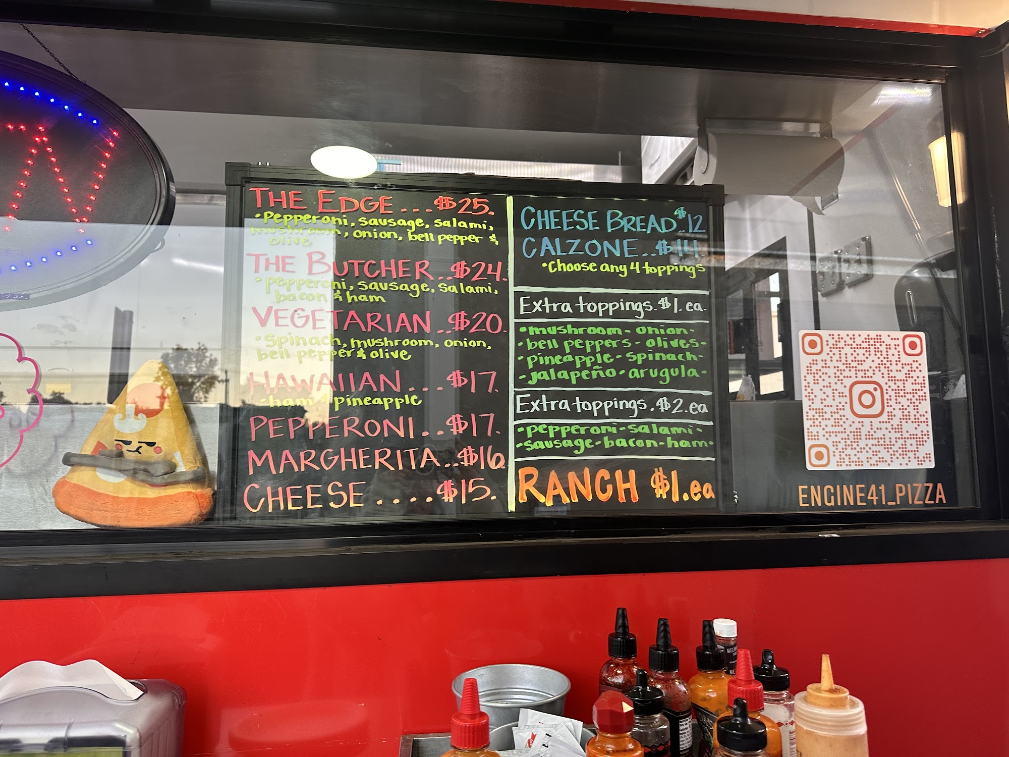 Engine 41 Menu