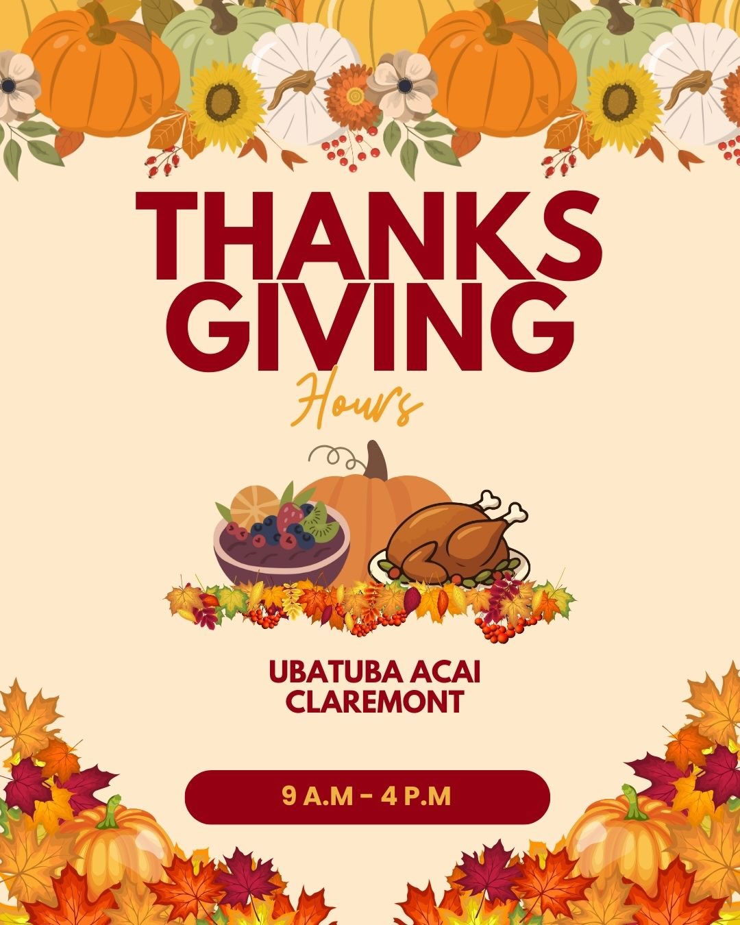 Ubatuba Acai Claremont