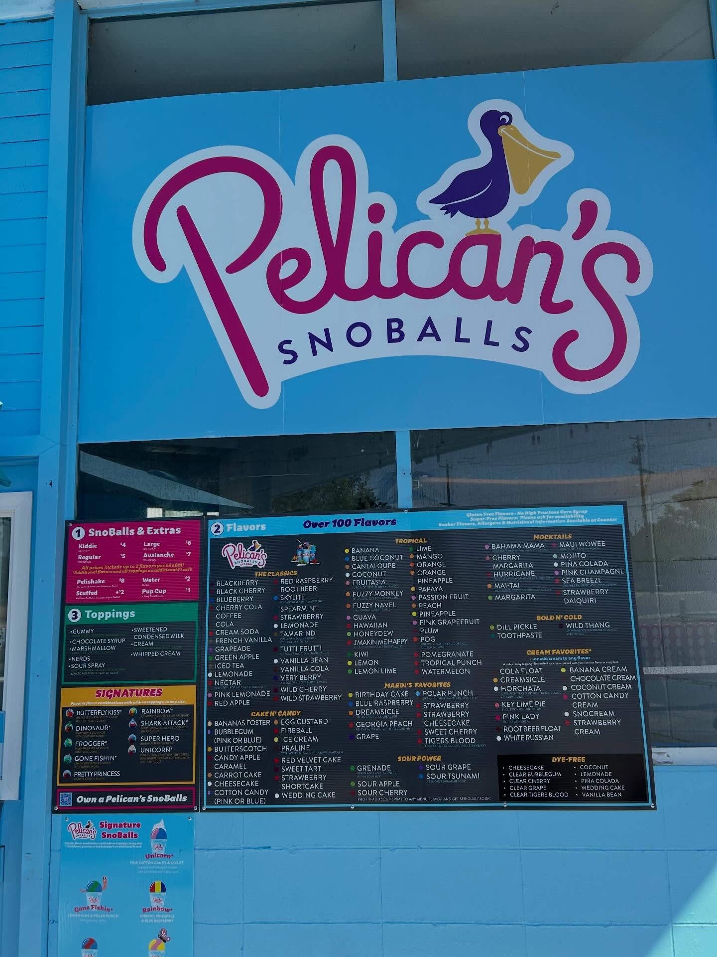 Pelican's Snoballs Clovis! Clovis