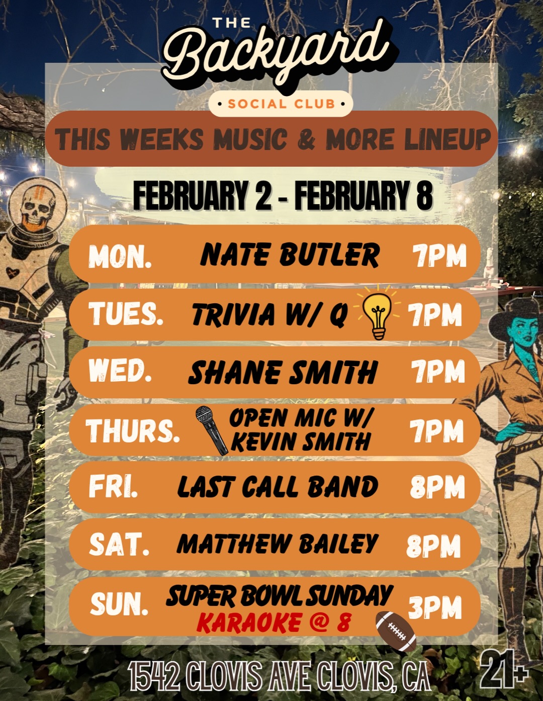 Backyard Social Club Clovis