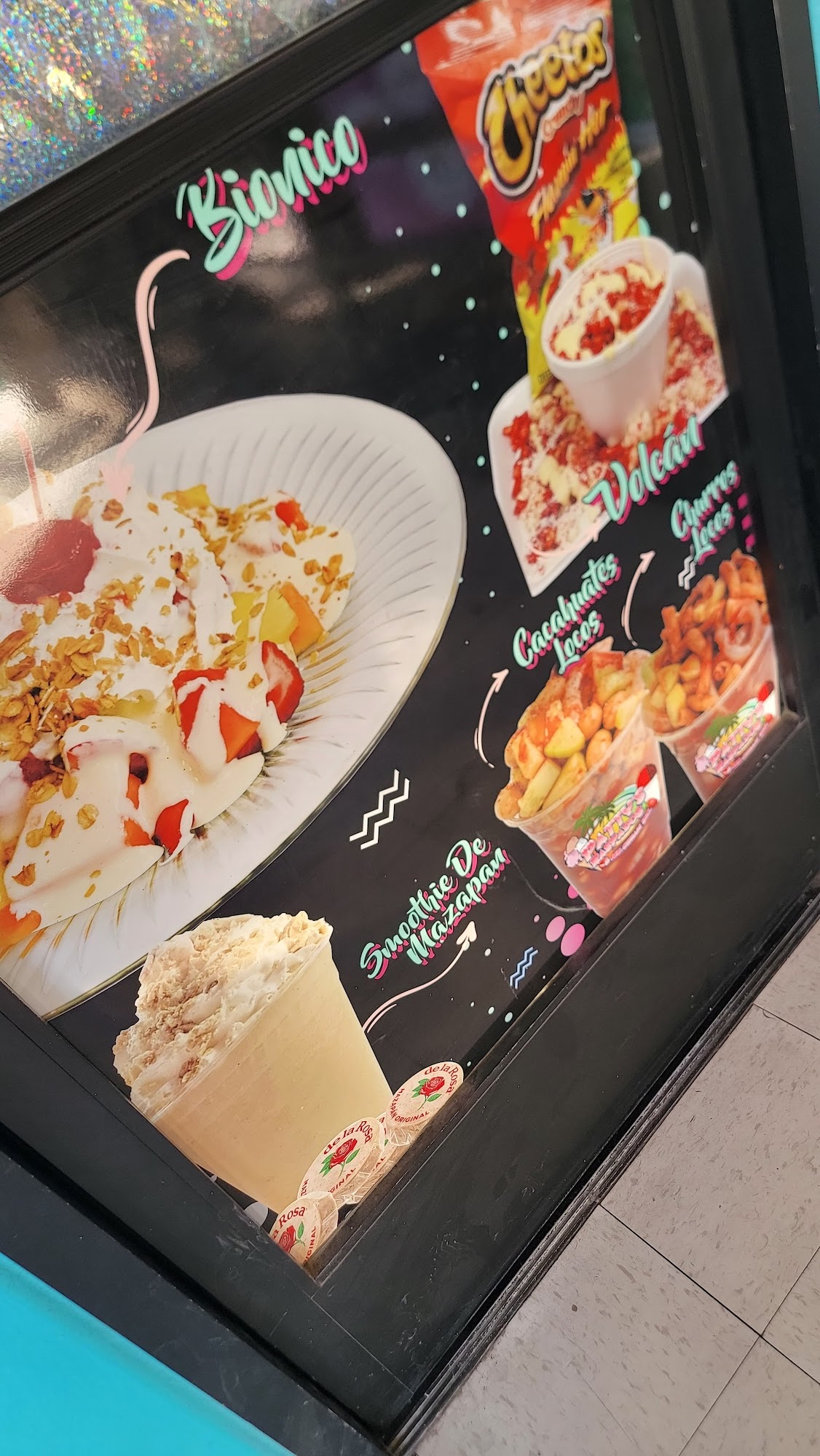 Patty's Raspados & Ice Cream Inc. Menu