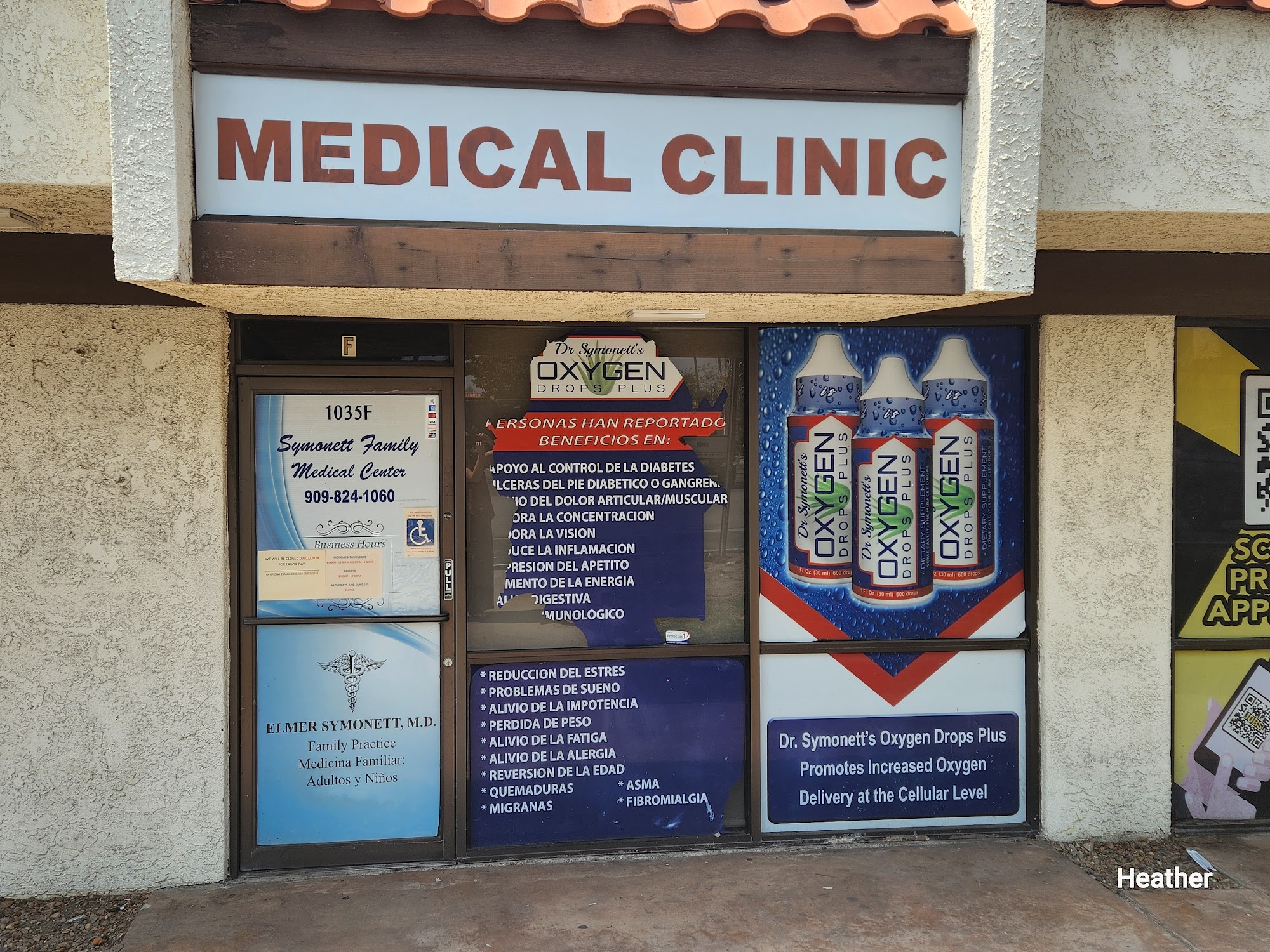 Symonett Family Medical Center 1035 S Mt Vernon Ave # F, Colton California 92324